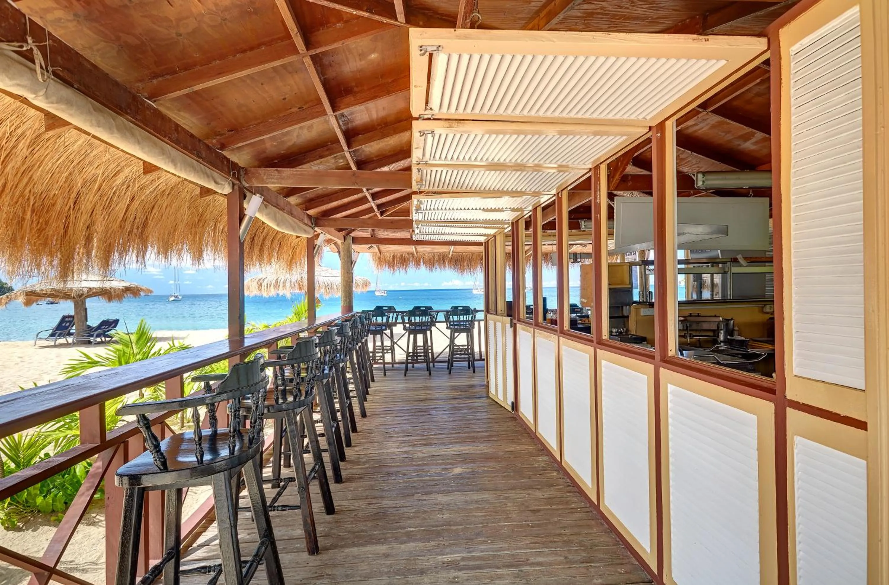 Restaurant/places to eat, Balcony/Terrace in Mystique St Lucia by Royalton