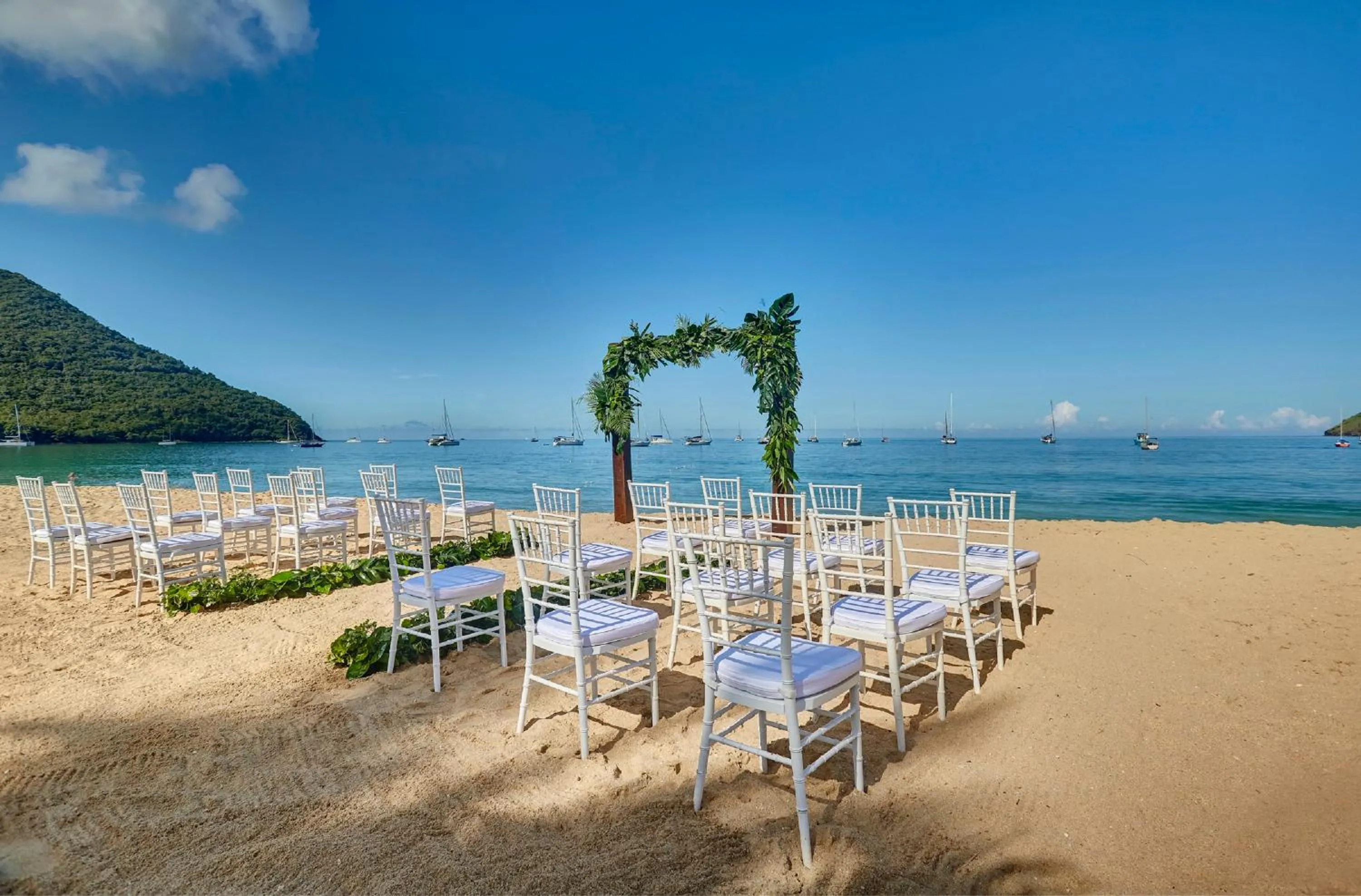 wedding, Beach in Mystique St Lucia by Royalton