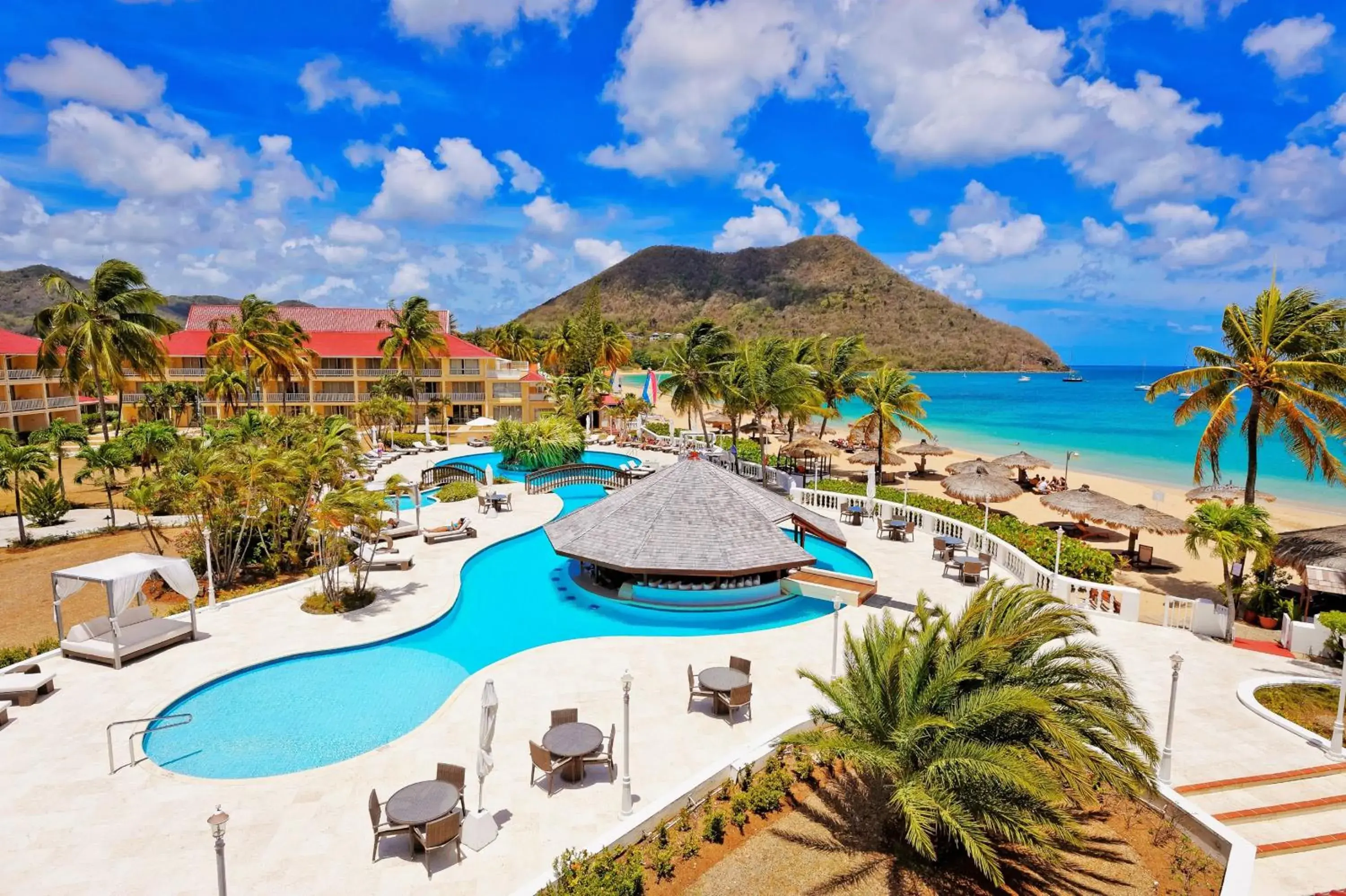 Beach, Pool View in Mystique St. Lucia by Royalton Beach, Pool View in Mystique St. Lucia by Royalton