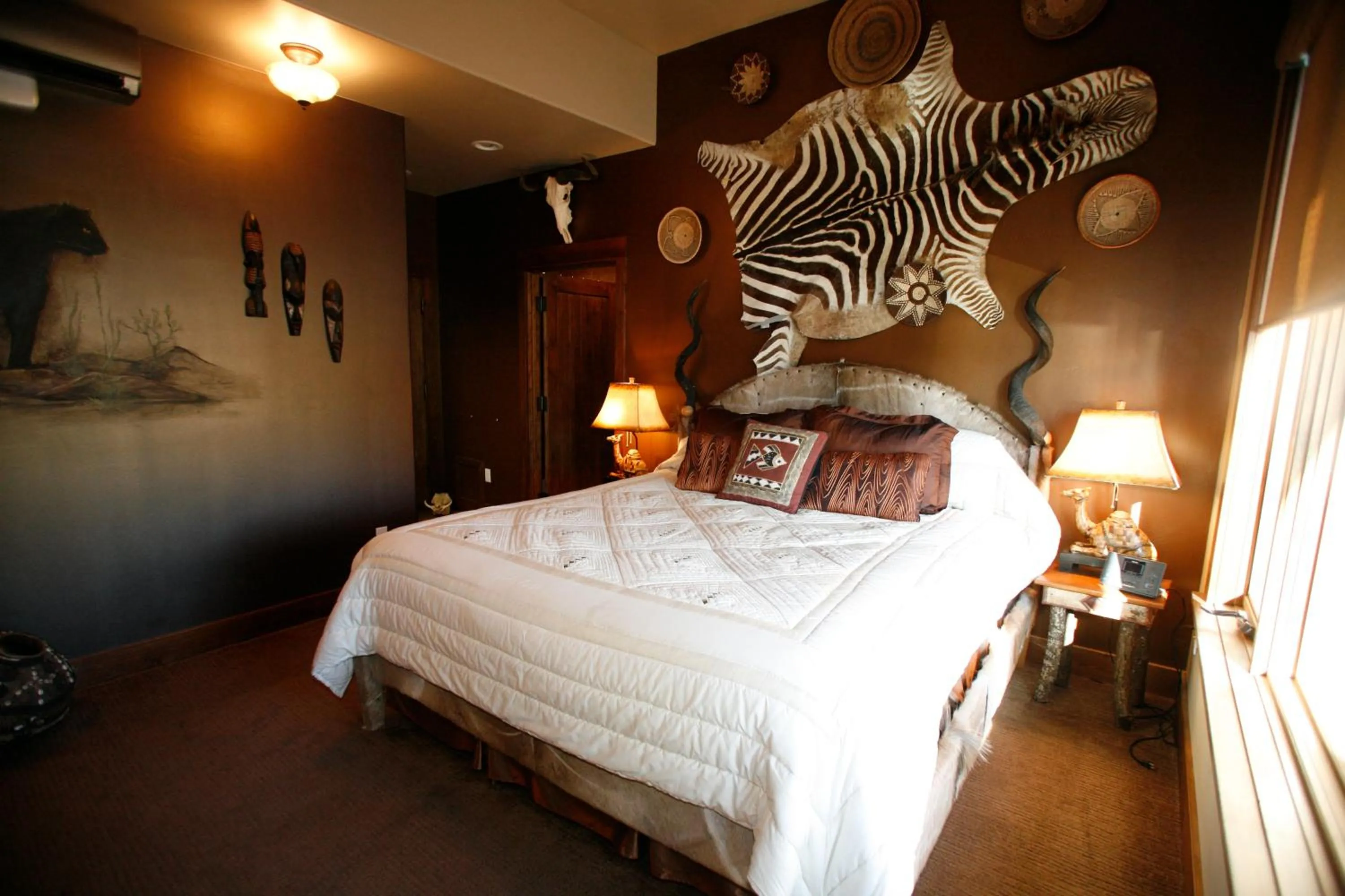 Bed in Swan River Inn