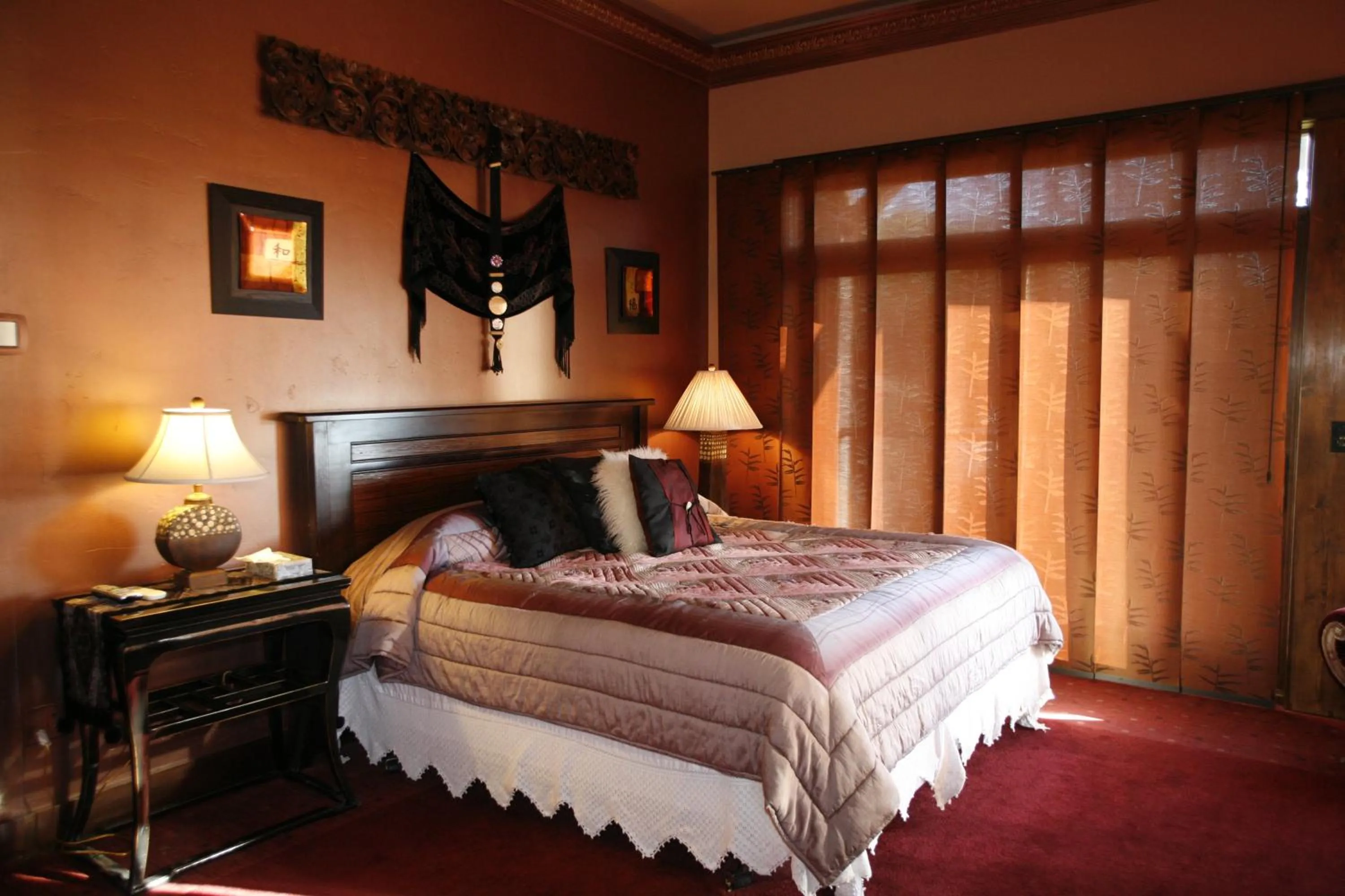 Bed in Swan River Inn