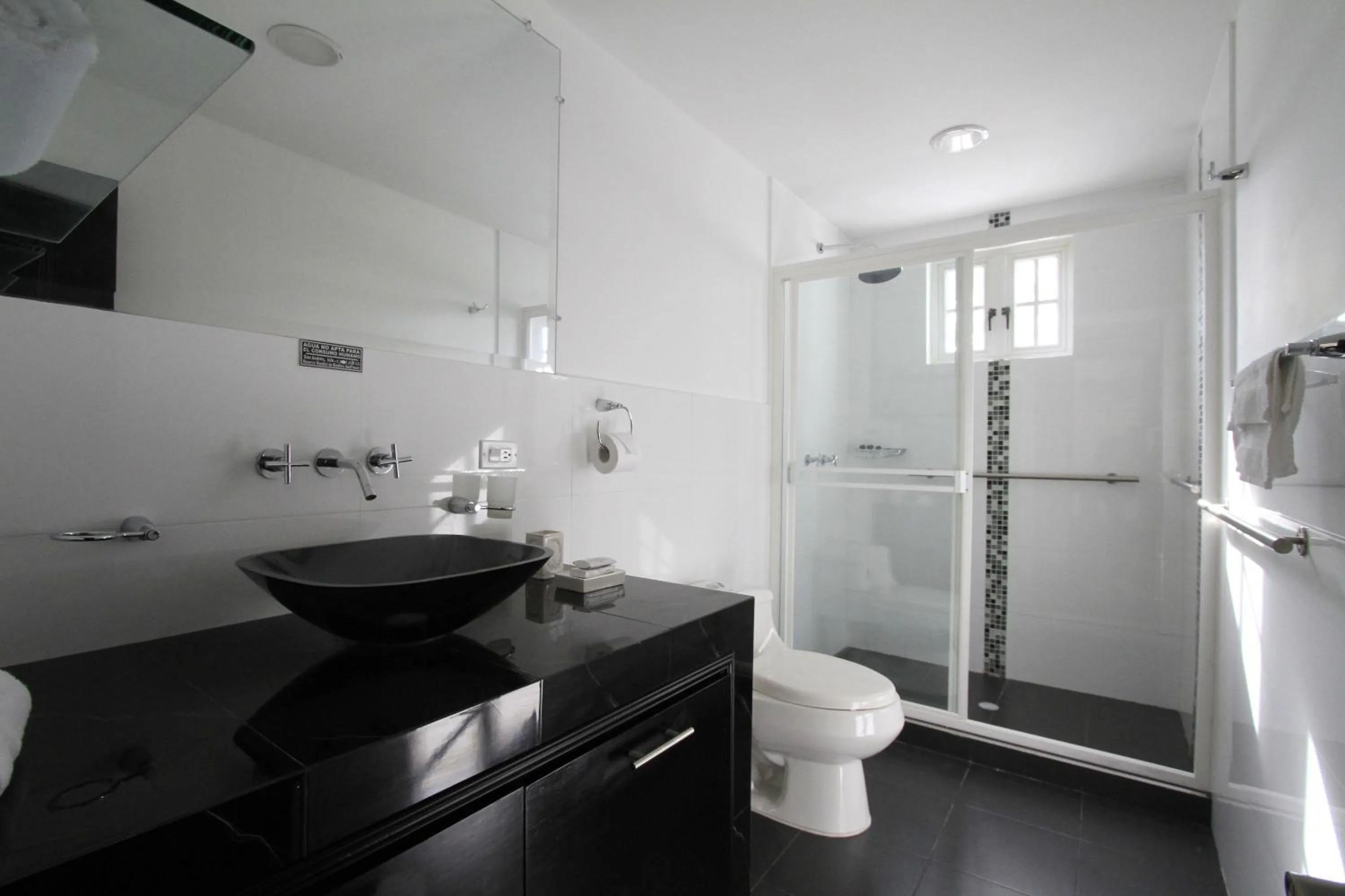 Bathroom in Le Castel Blanc Hotel Boutique