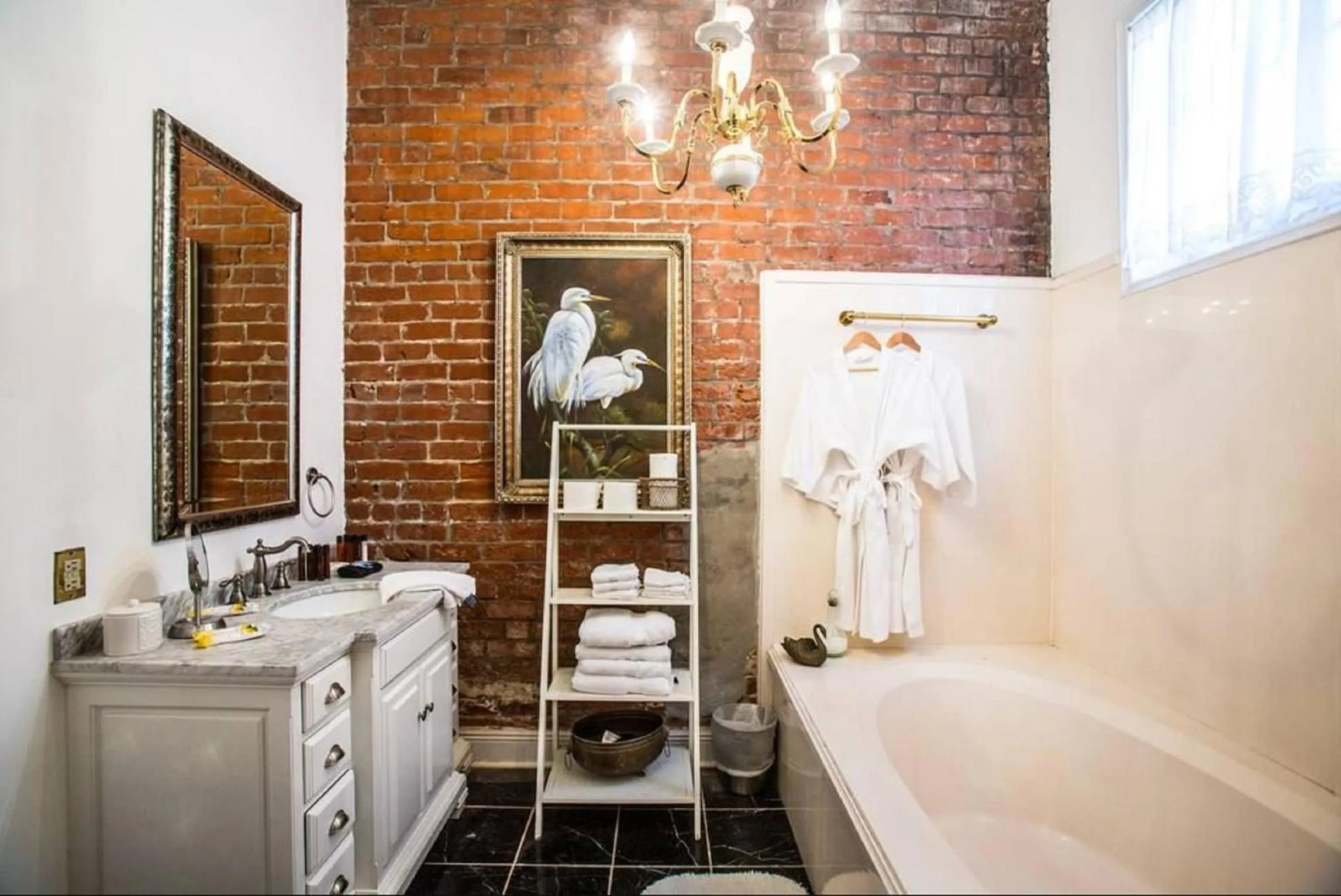 Bathroom in New Orleans Jazz Quarters