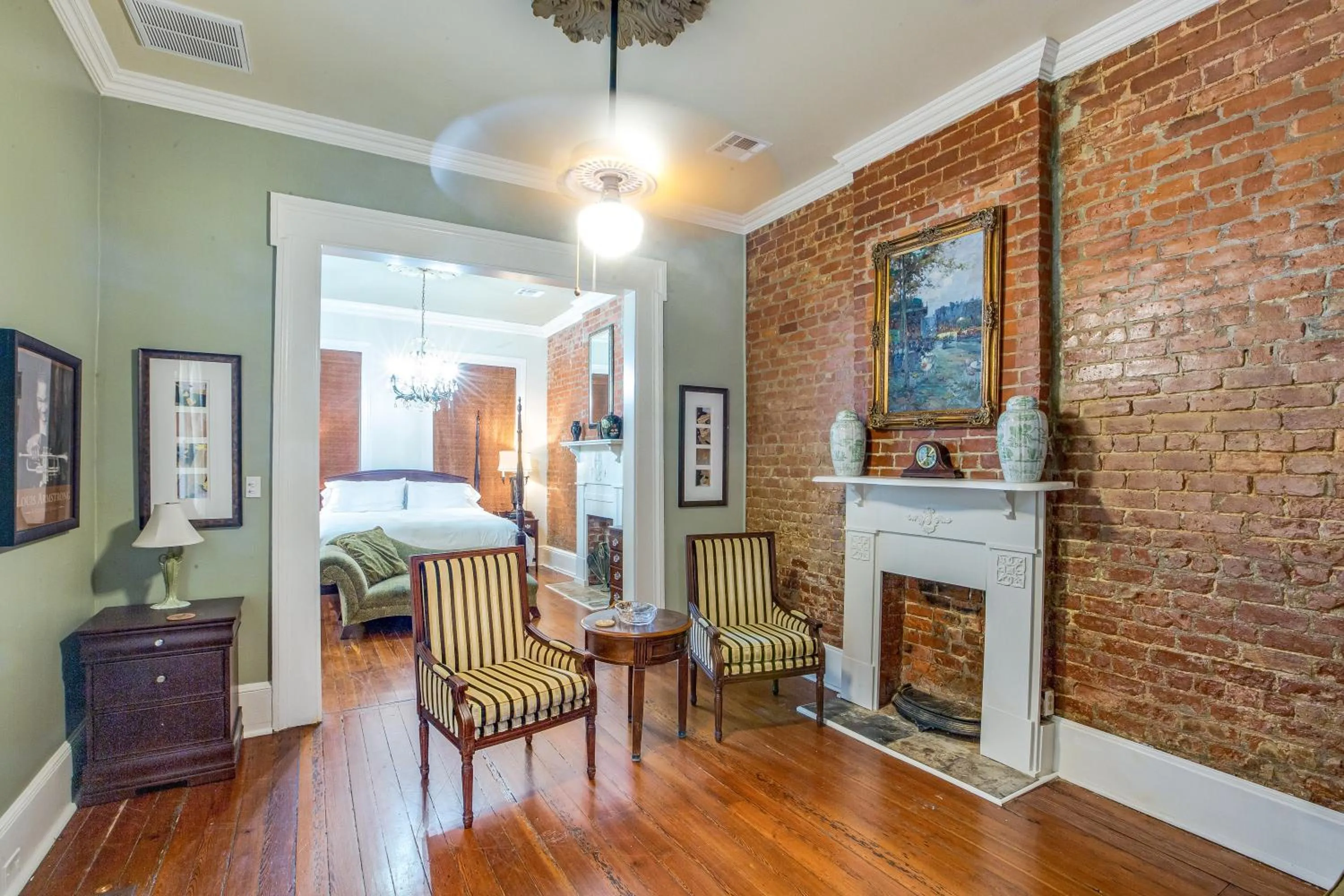 Living room in New Orleans Jazz Quarters