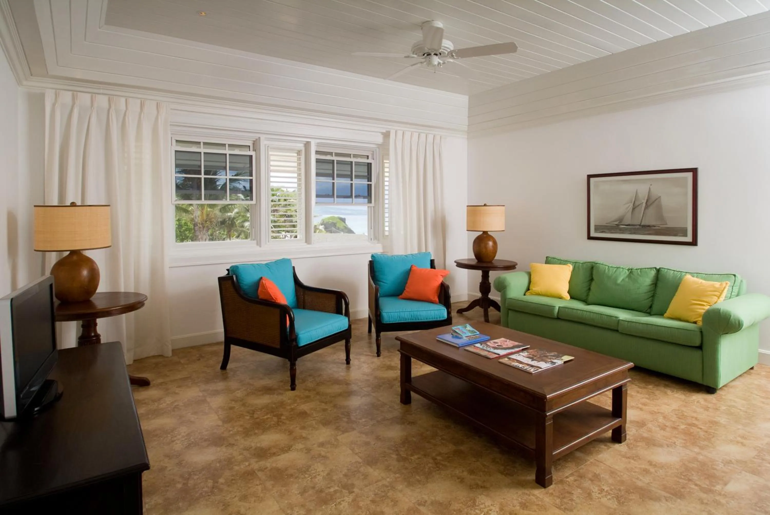 Seating area in The Atlantis Historic Inn