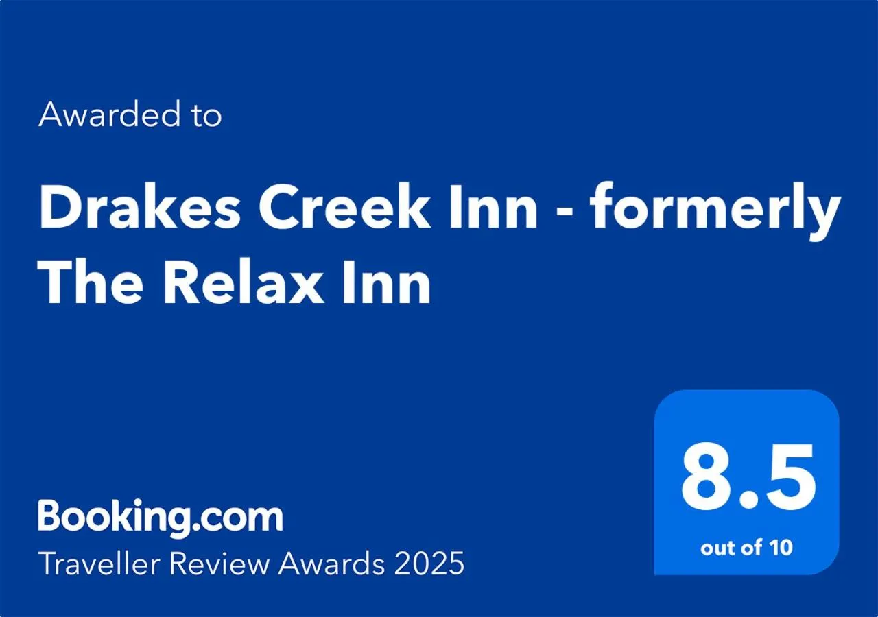 Logo/Certificate/Sign in Drakes Creek Inn - formerly The Relax Inn