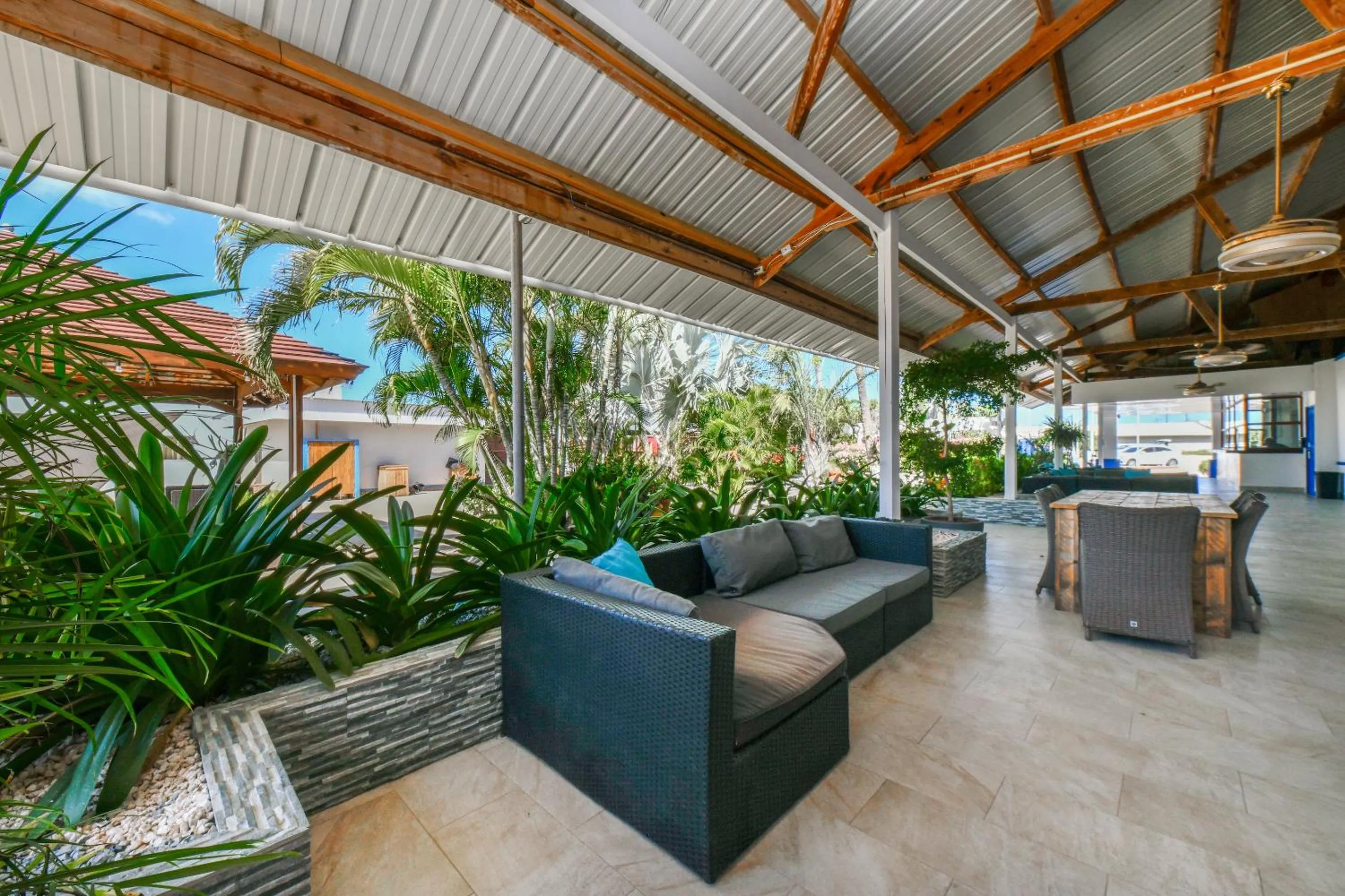 Lobby or reception in Aruba Blue Village Hotel and Apartments