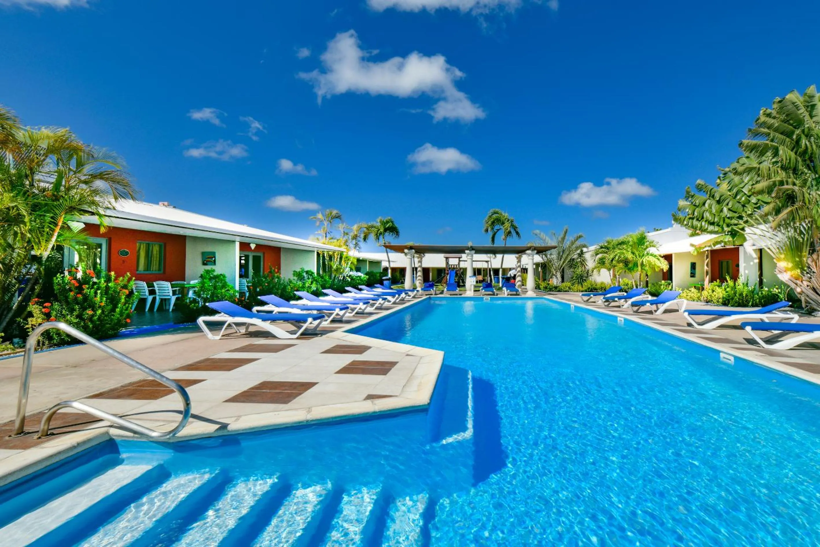 Swimming pool in Aruba Blue Village Hotel and Apartments