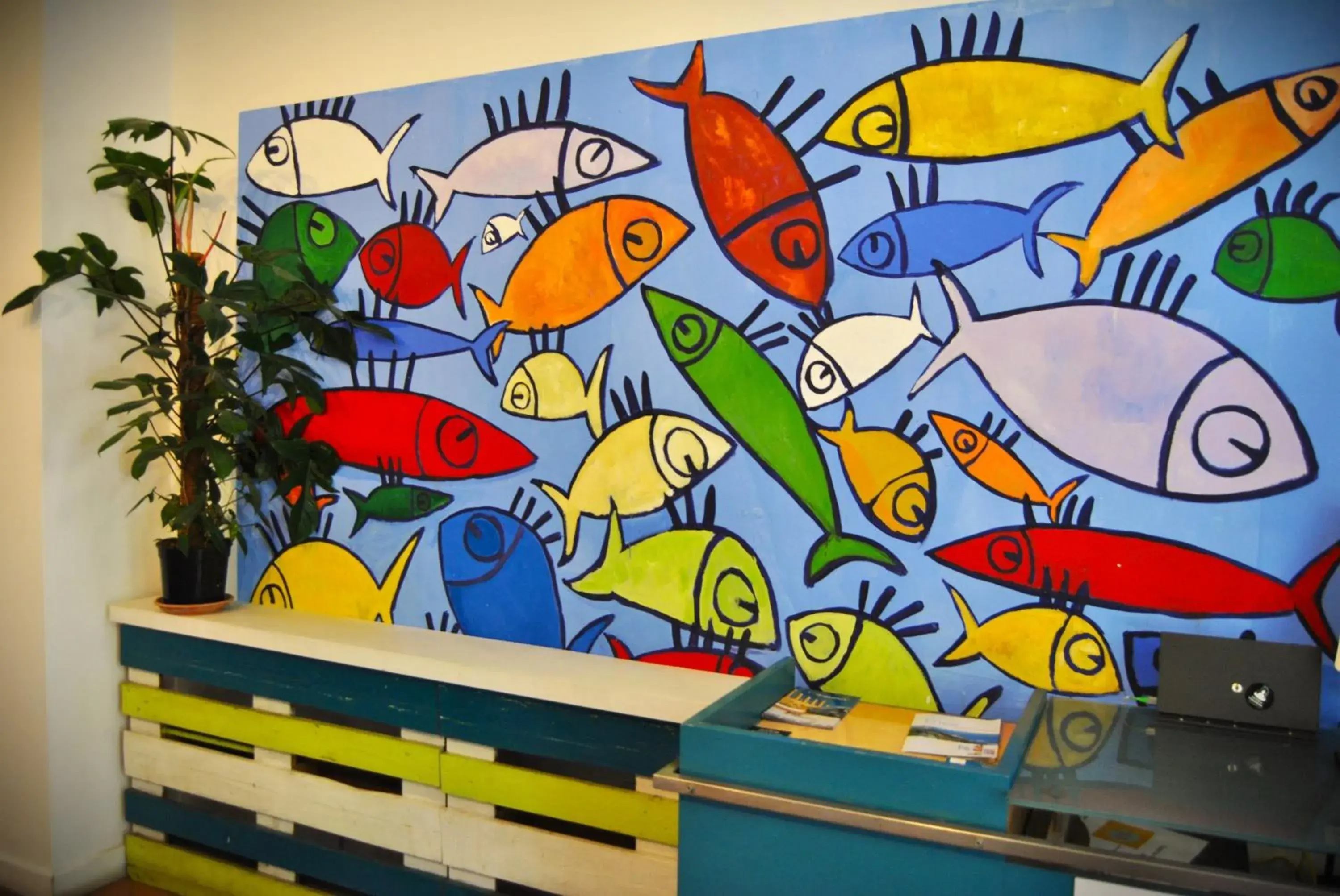 Lobby or reception in Balarm - Hostel and Bar Lobby or reception in Balarm - Hostel and Bar