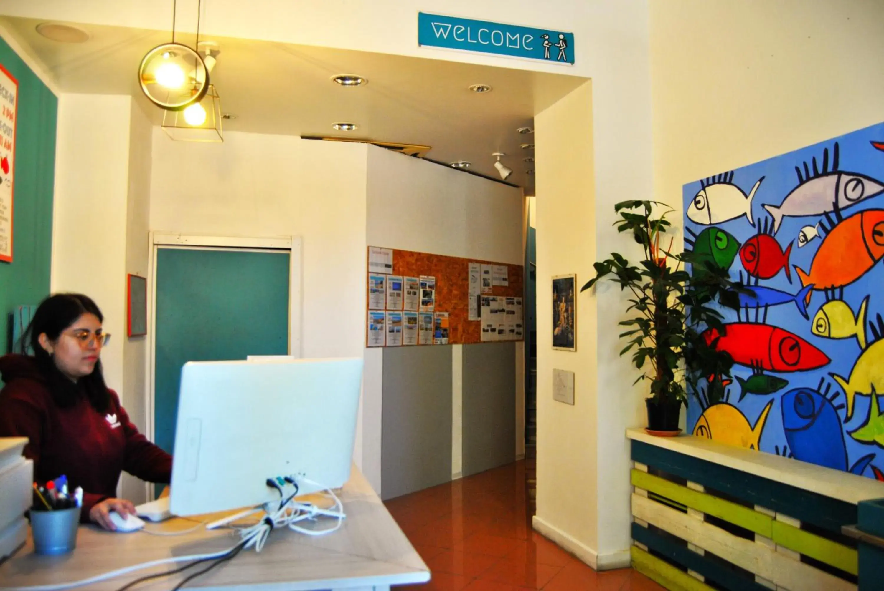 Lobby or reception in Balarm - Hostel and Bar Lobby or reception in Balarm - Hostel and Bar