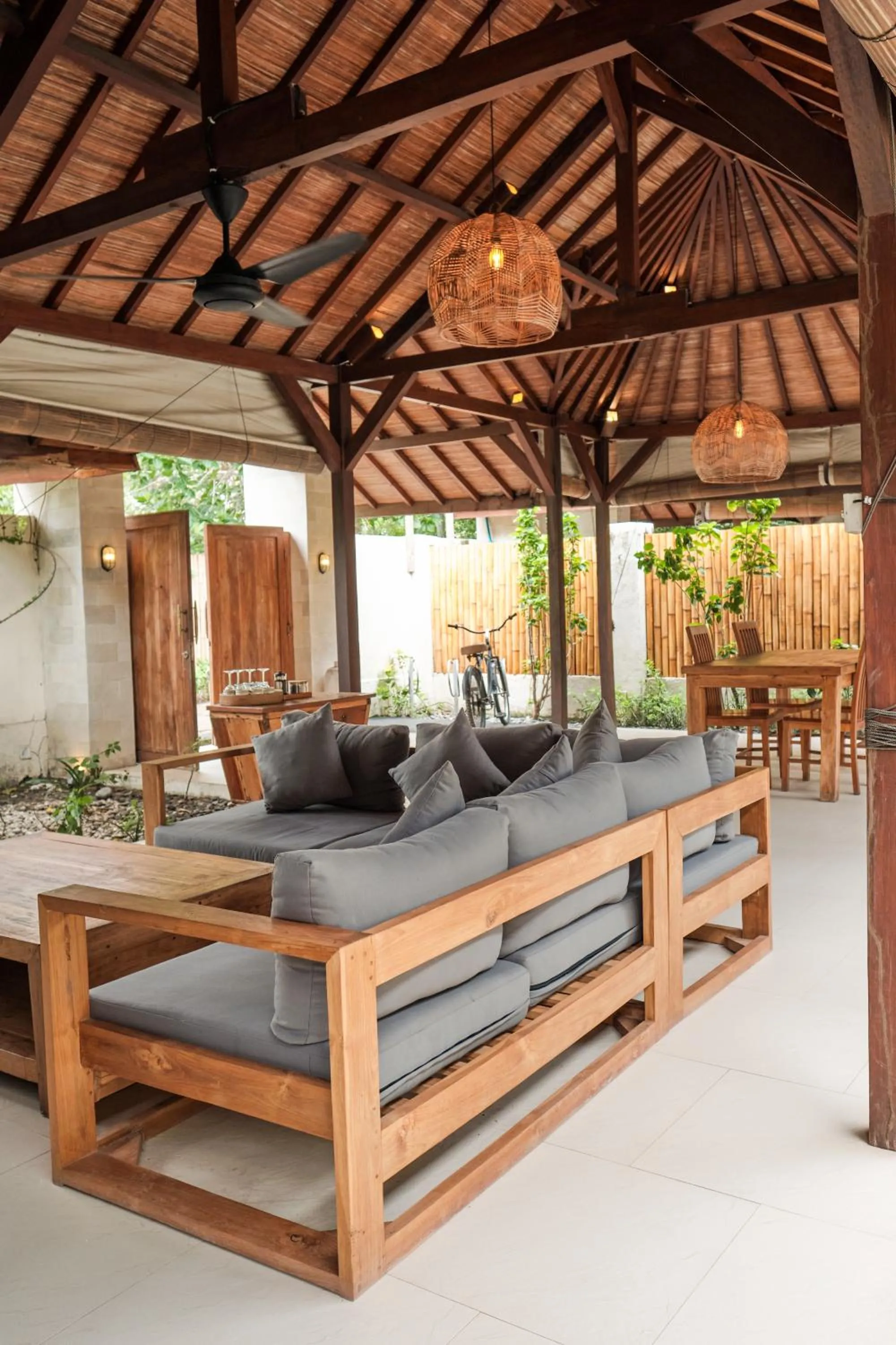 Living room in Kelapa Villas