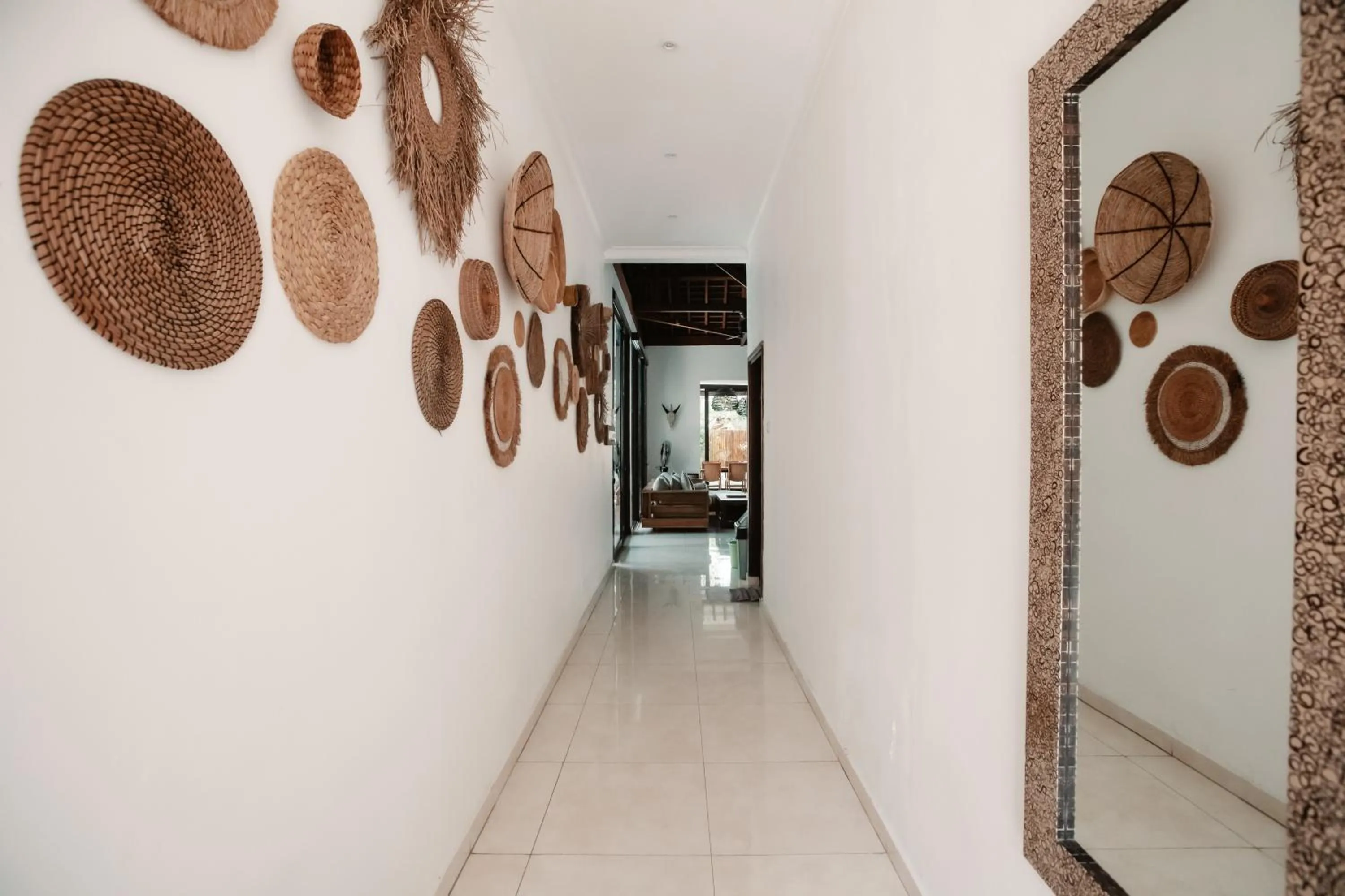 Facade/entrance in Kelapa Villas