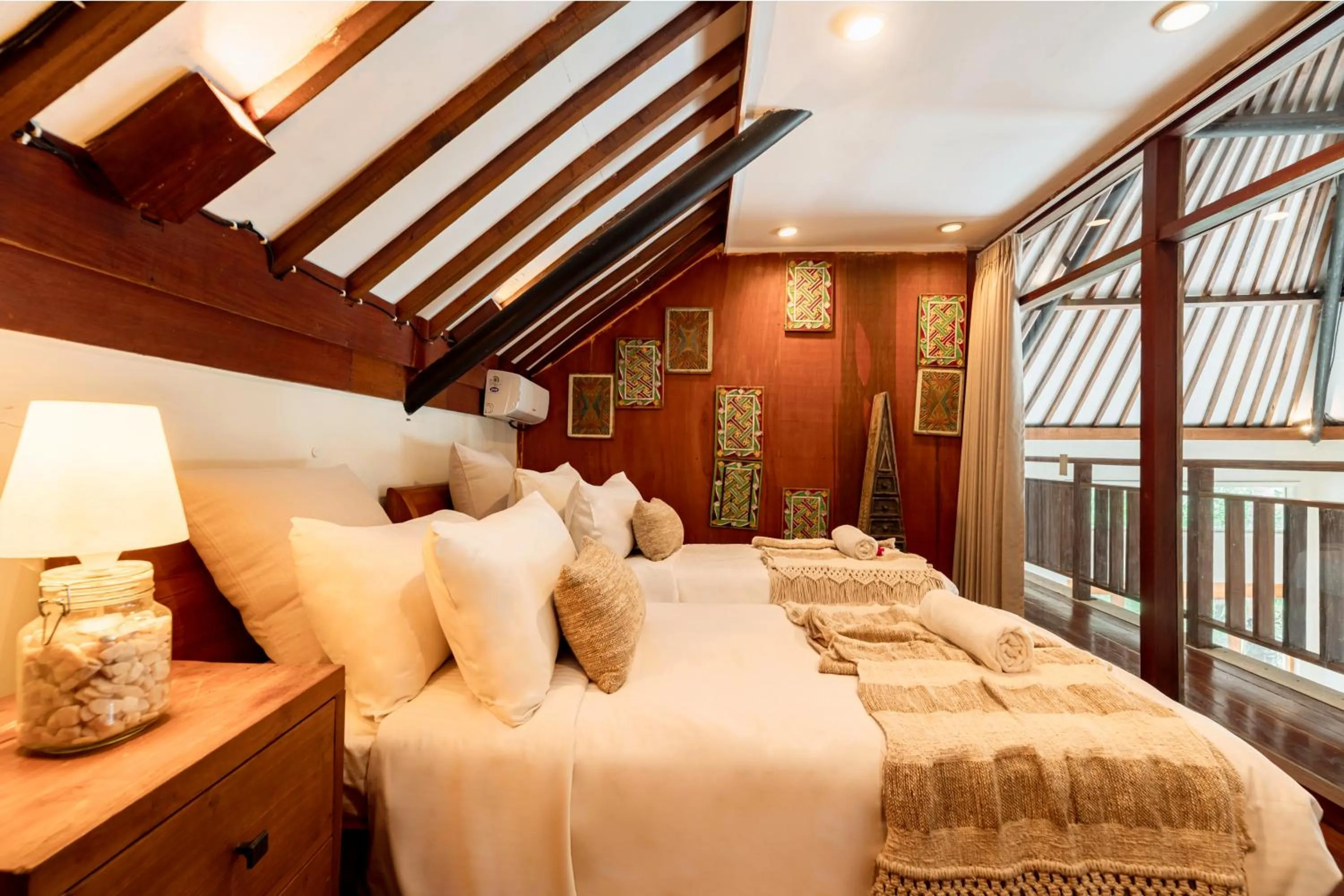 Bedroom, Bed in Kelapa Villas