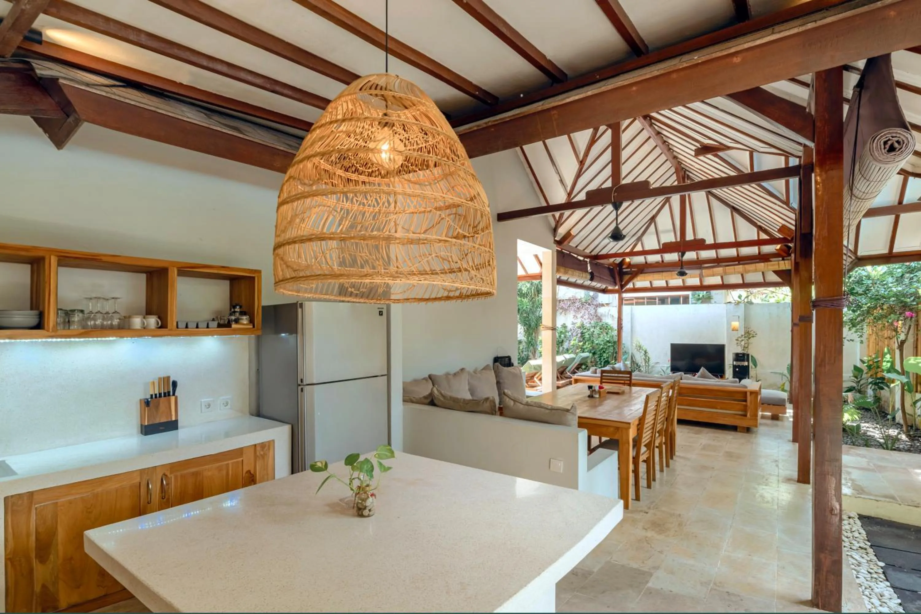 kitchen in Kelapa Villas