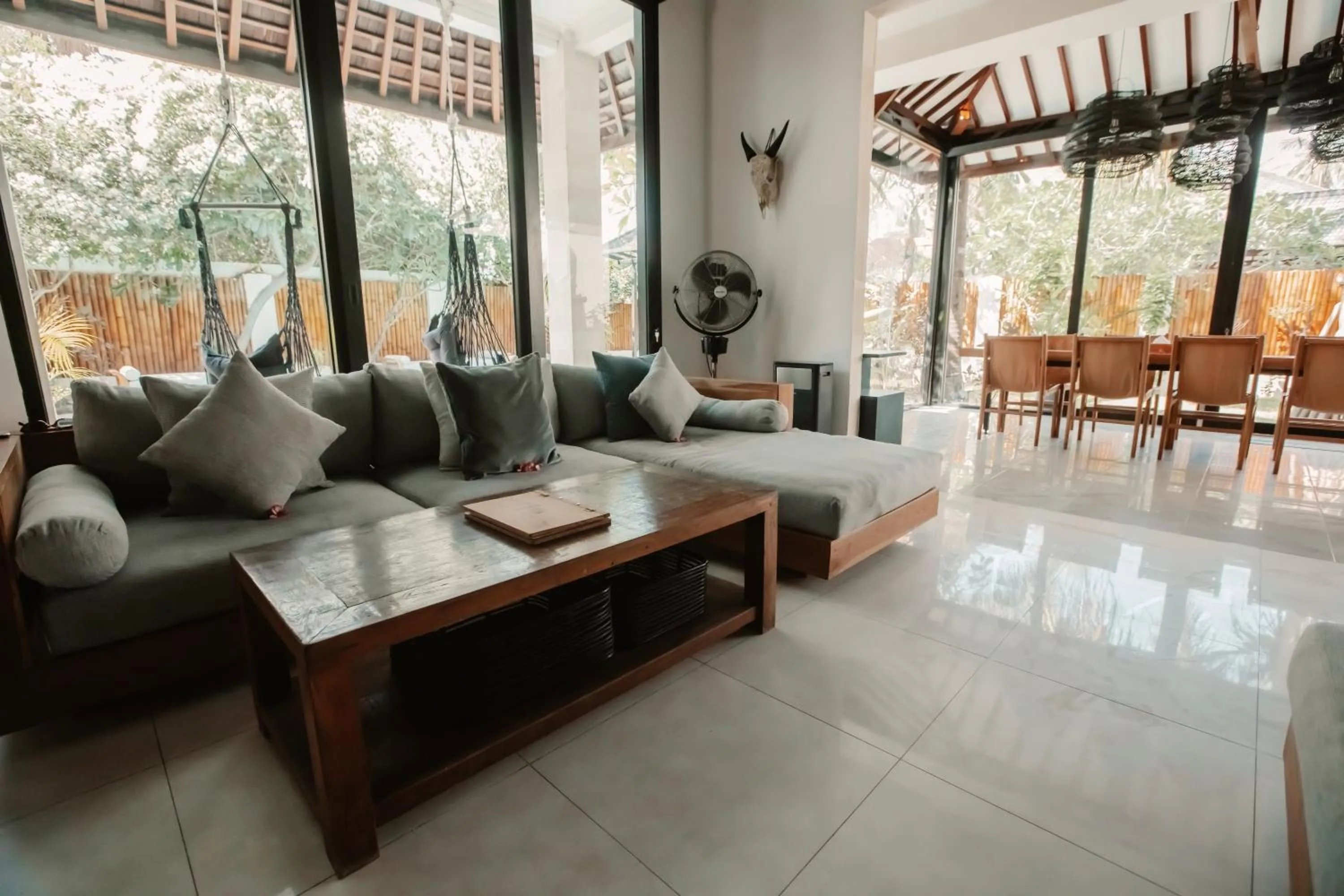 Living room in Kelapa Villas