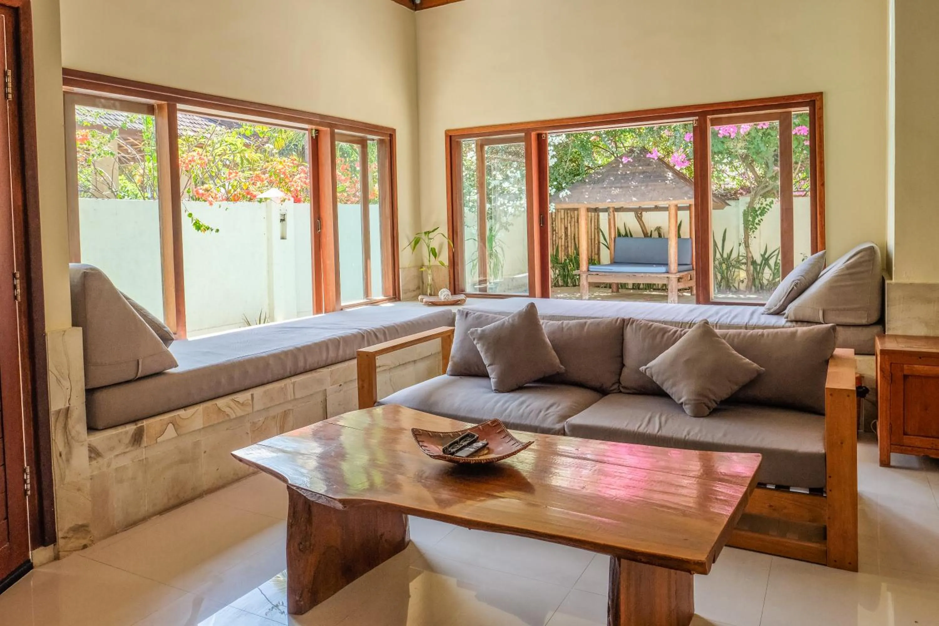 Living room in Kelapa Villas