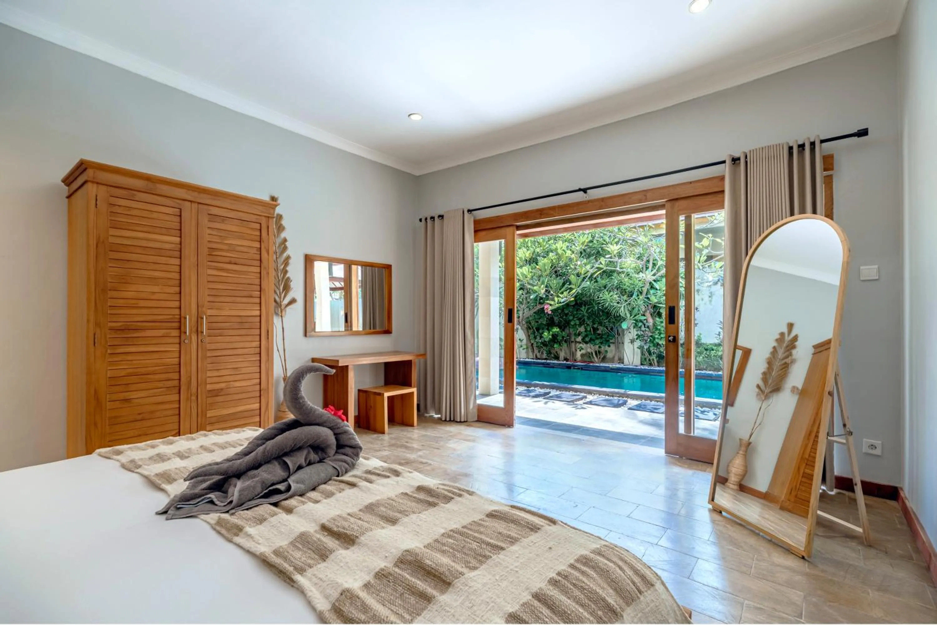 Bedroom, Bed in Kelapa Villas