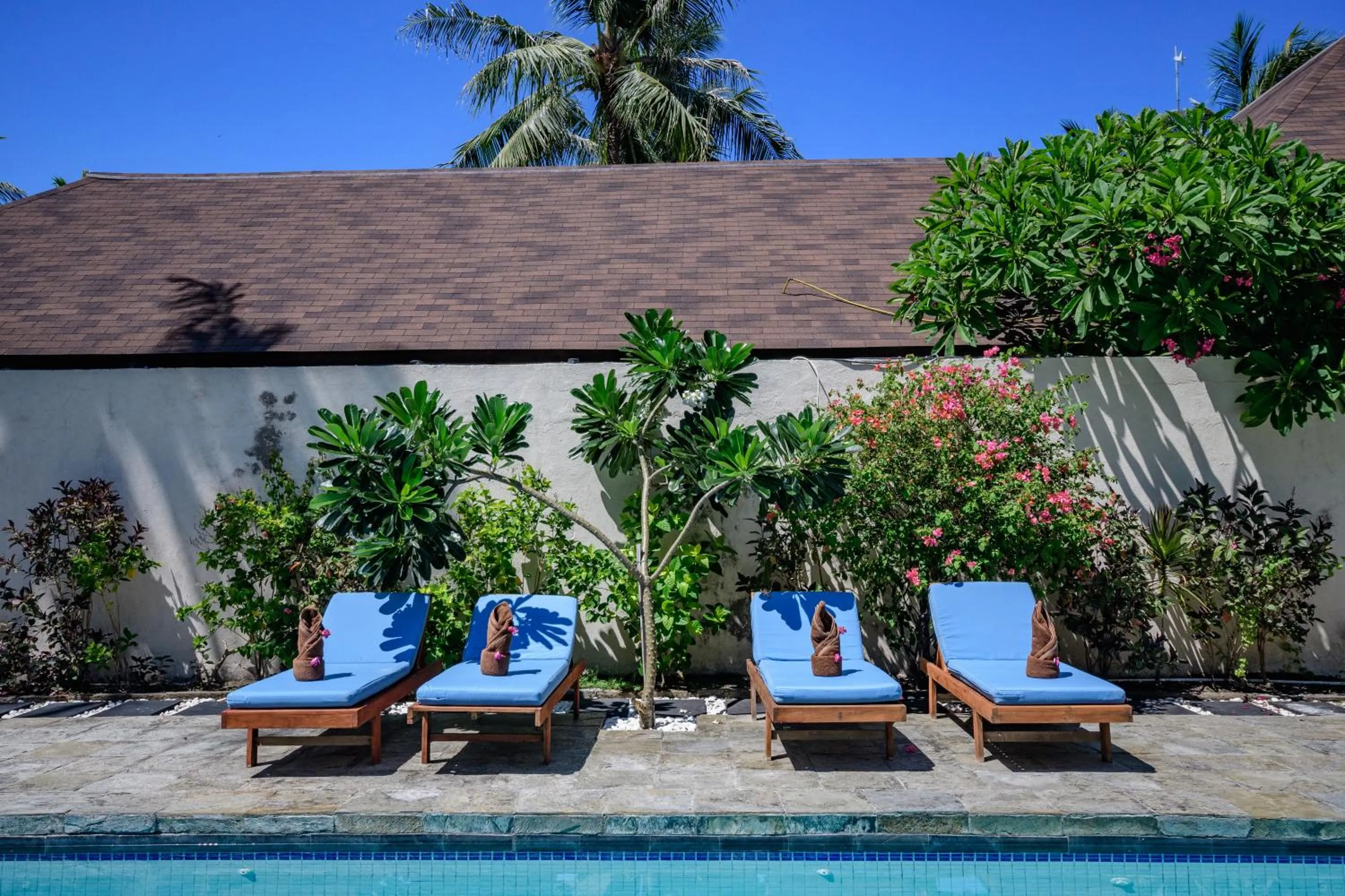 Seating area in Kelapa Villas