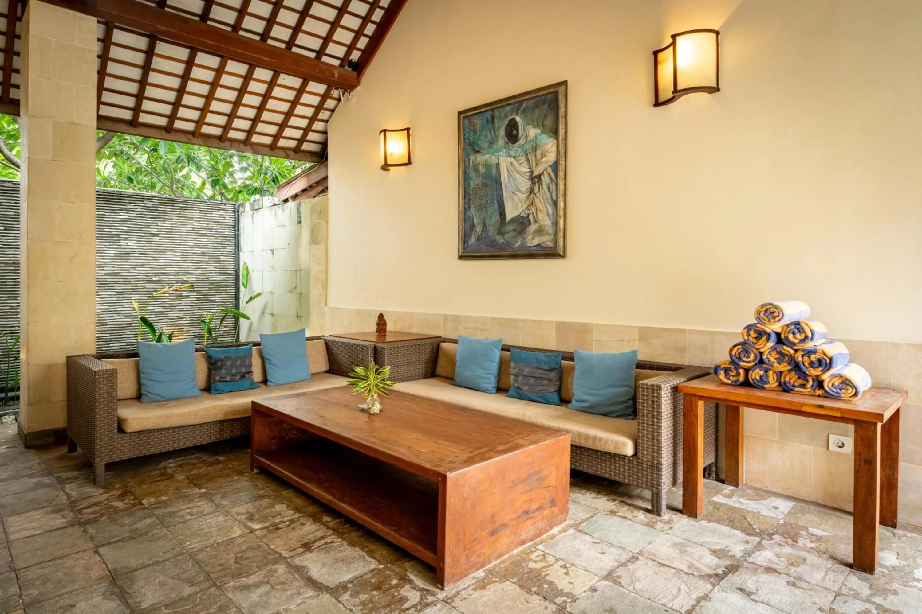 Living room in Kelapa Villas