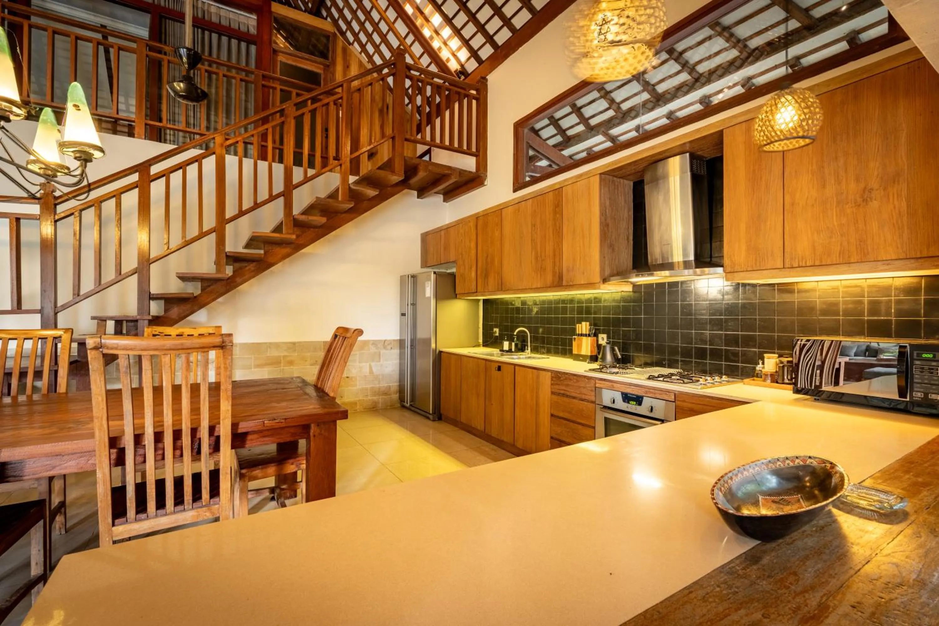 kitchen in Kelapa Villas