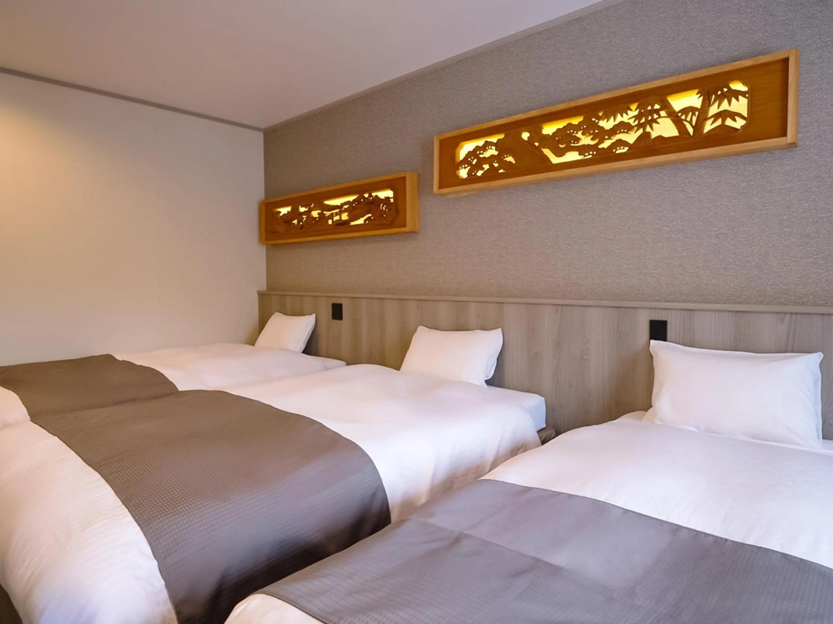 Bed in Hotel Abest Happo Aldea