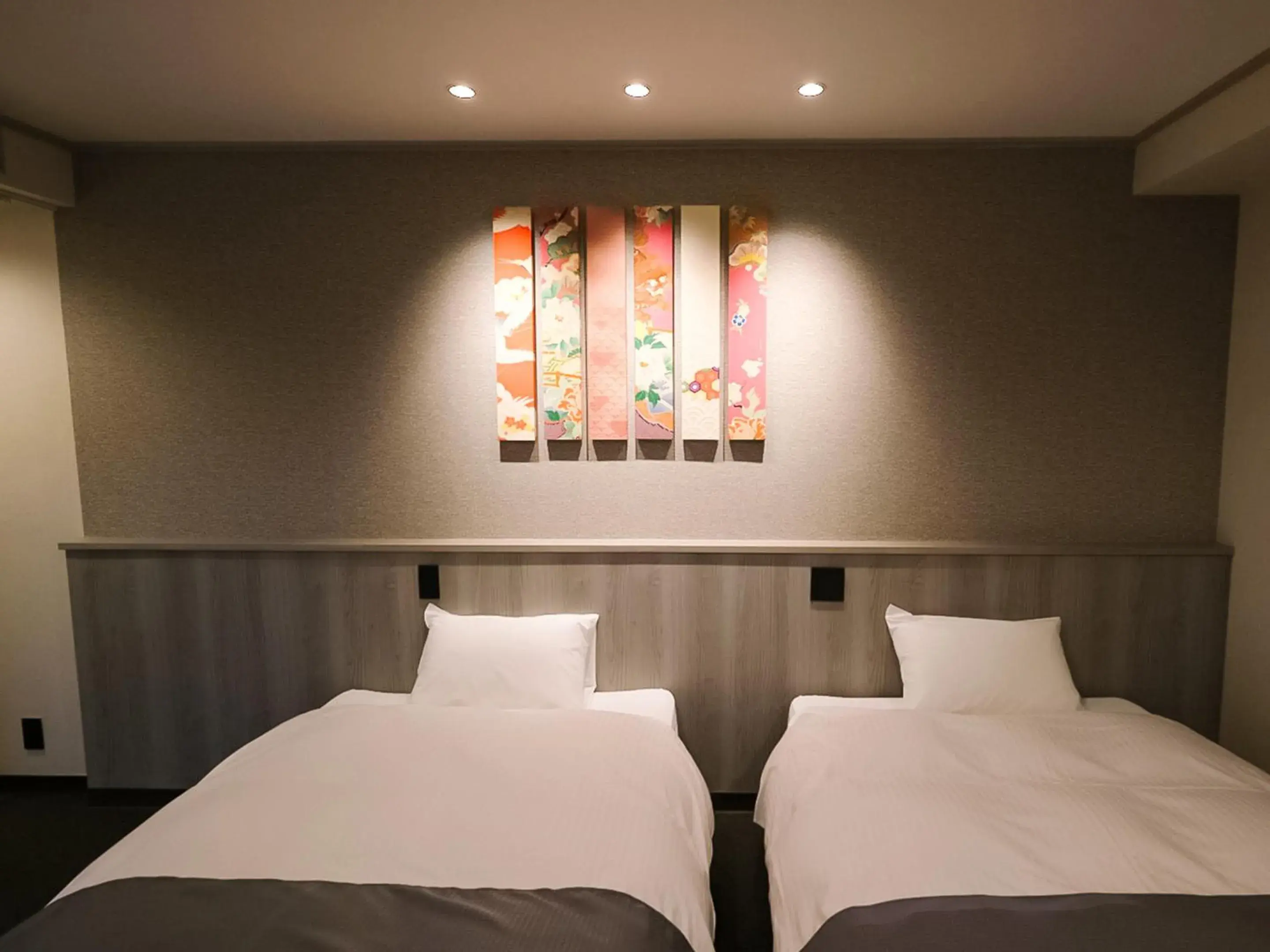 Bed in Hotel Abest Happo Aldea Bed in Hotel Abest Happo Aldea