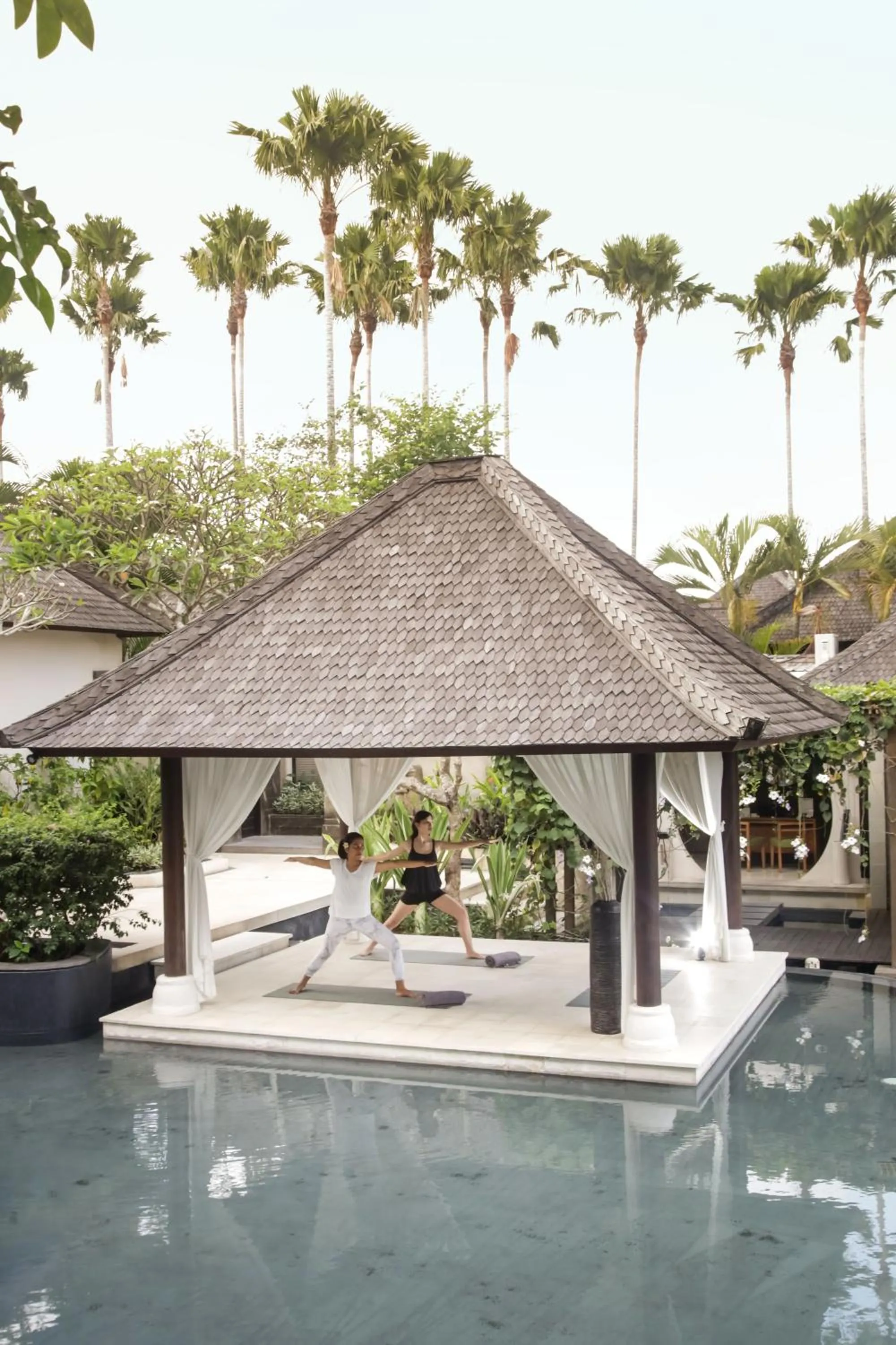 Garden view in Villa Air Bali Boutique Resort and Spa