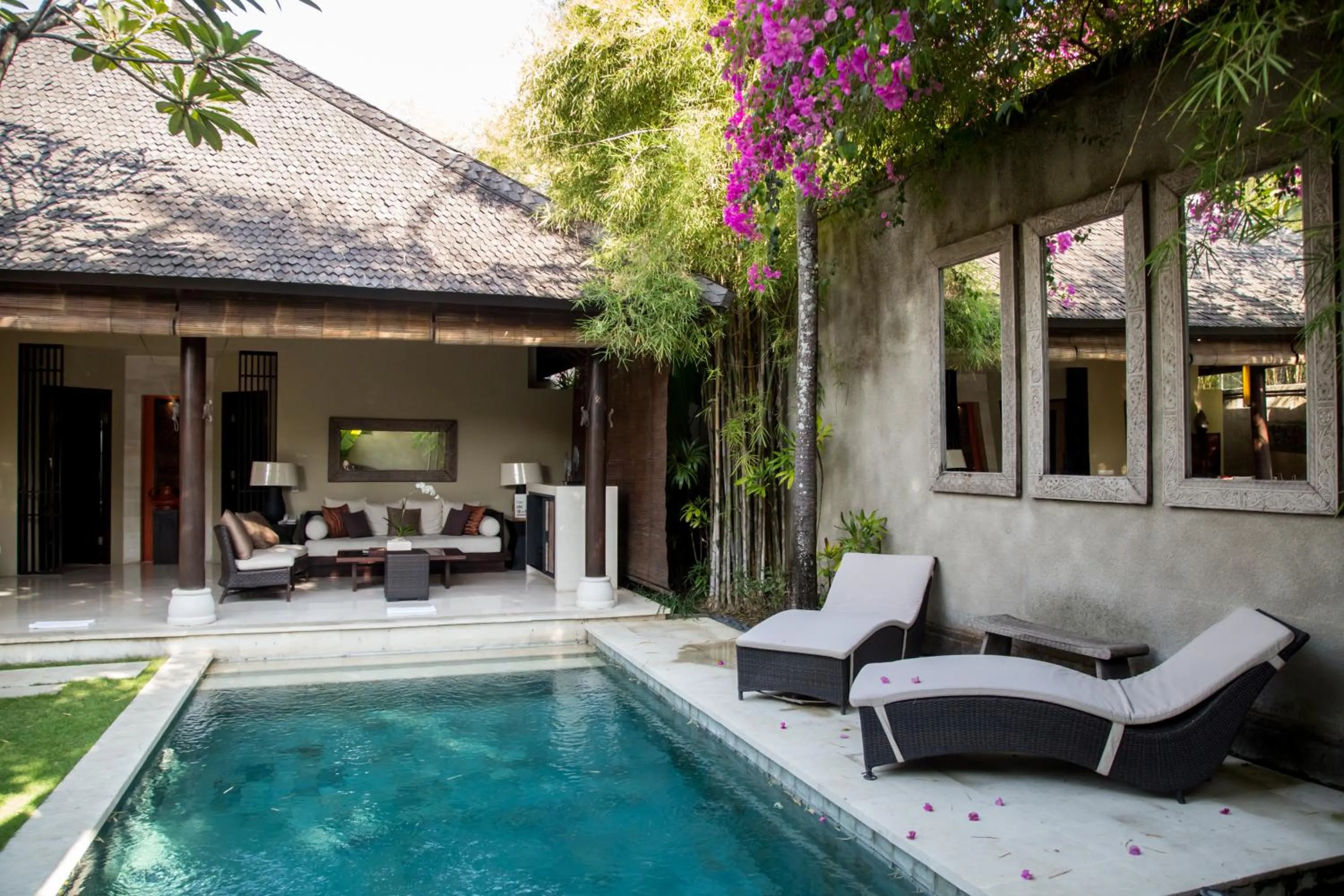 Swimming pool in Villa Air Bali Boutique Resort and Spa