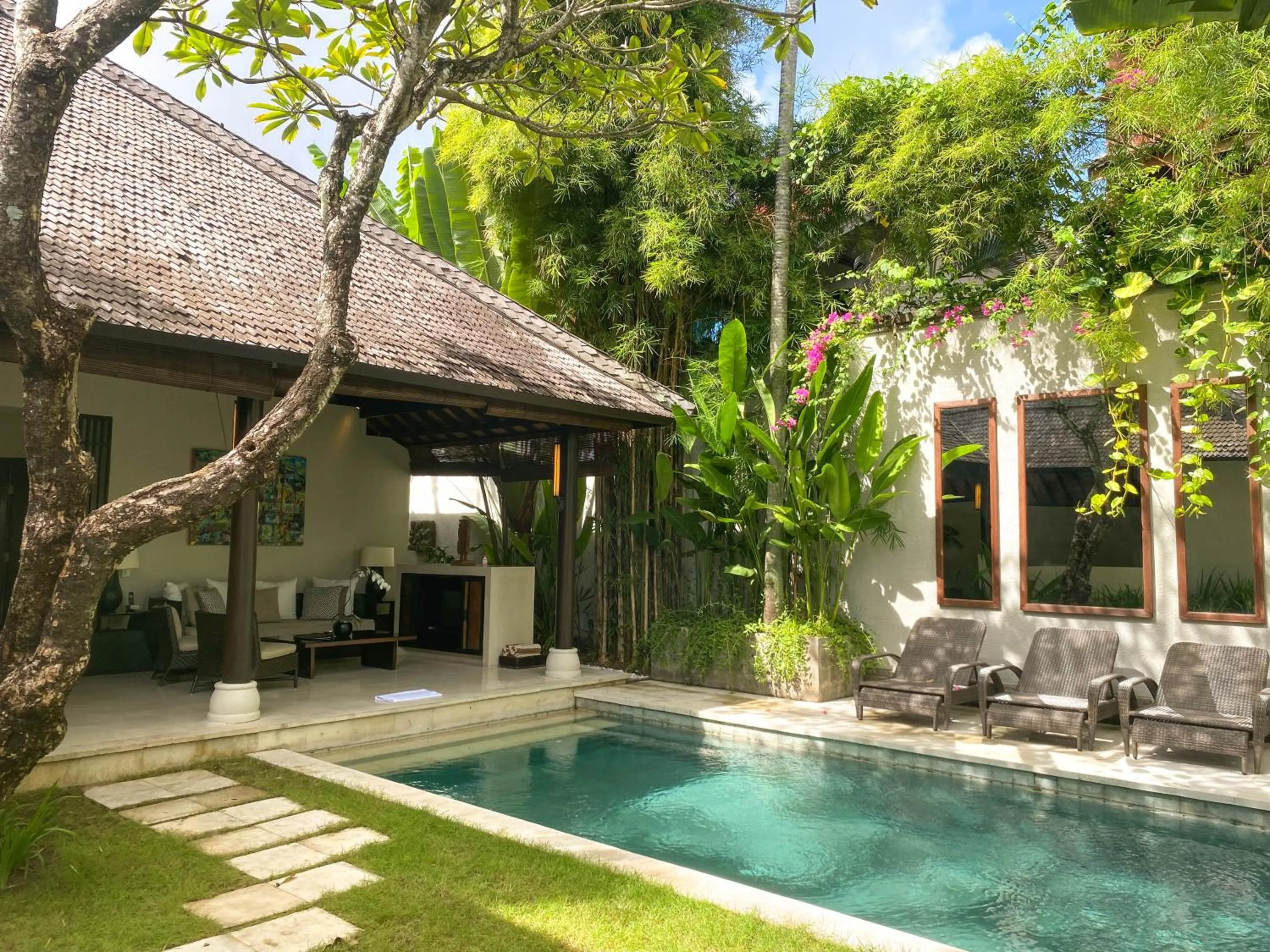 Swimming pool in Villa Air Bali Boutique Resort and Spa