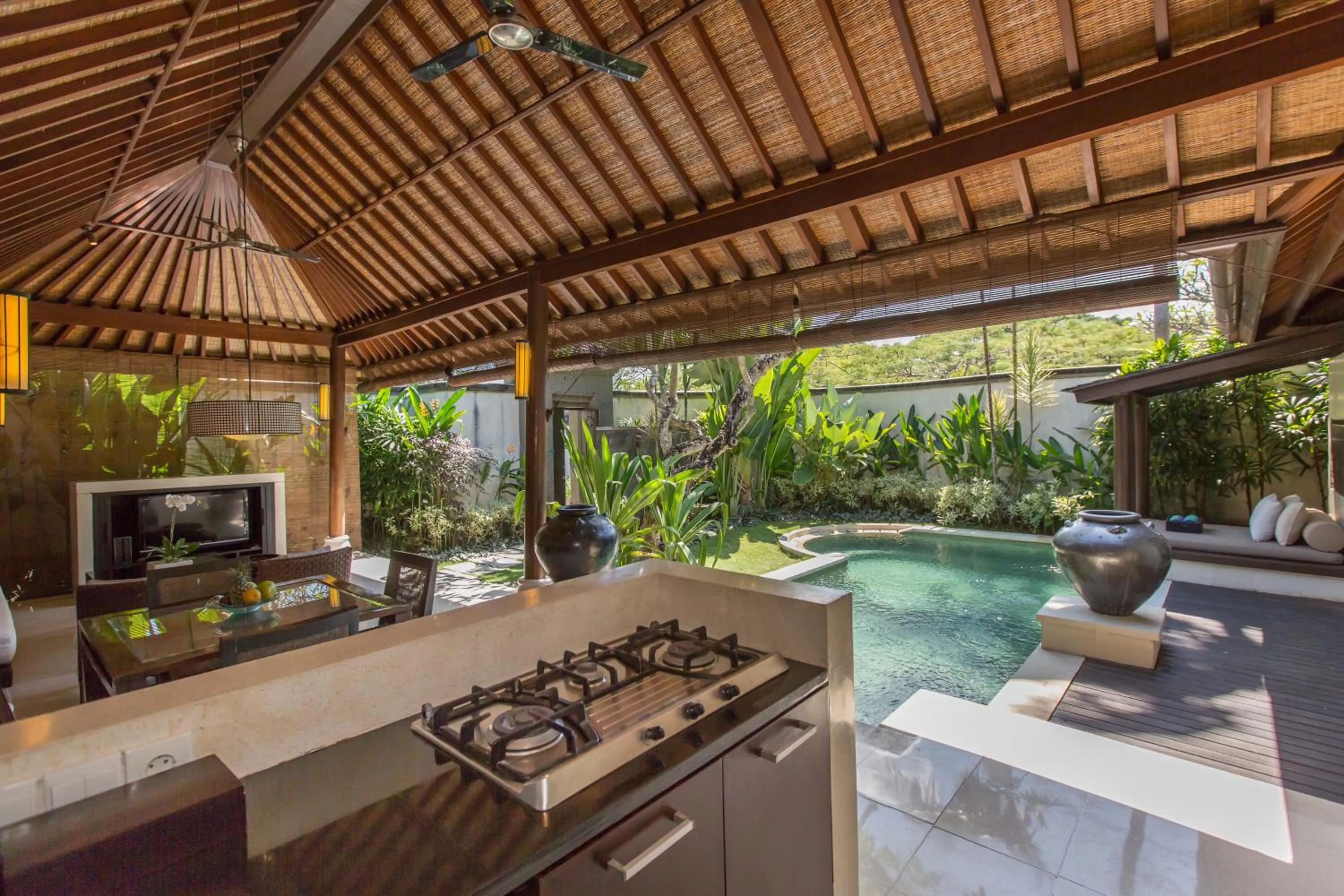 Living room in Villa Air Bali Boutique Resort and Spa