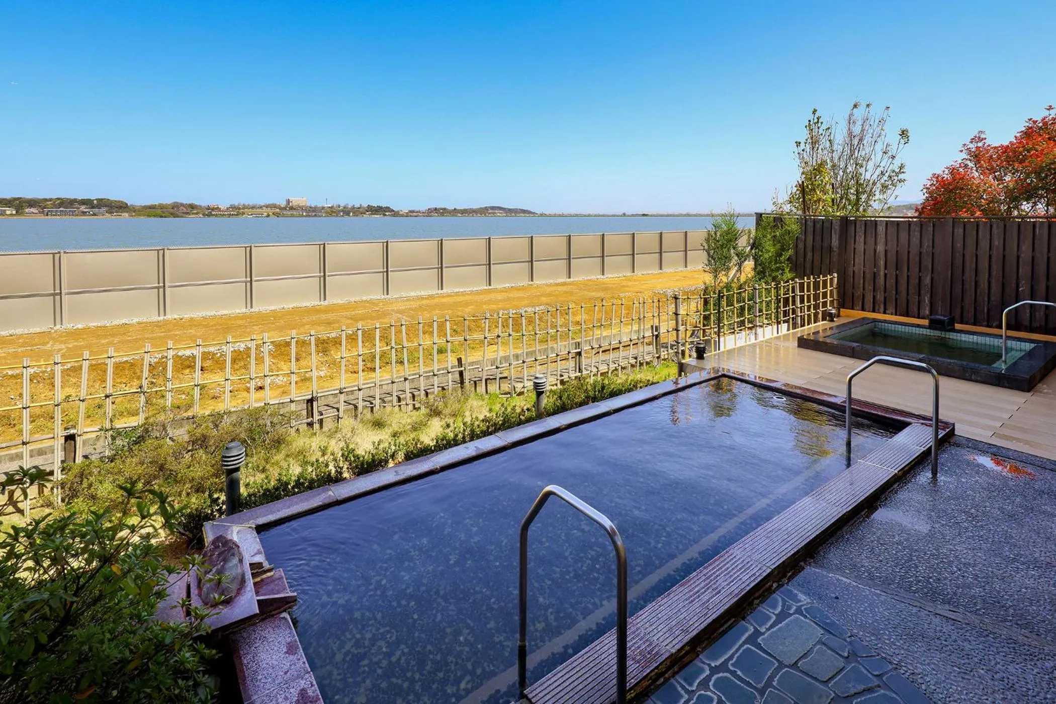 Open Air Bath in Ooedo Onsen Monogatari Nagayama