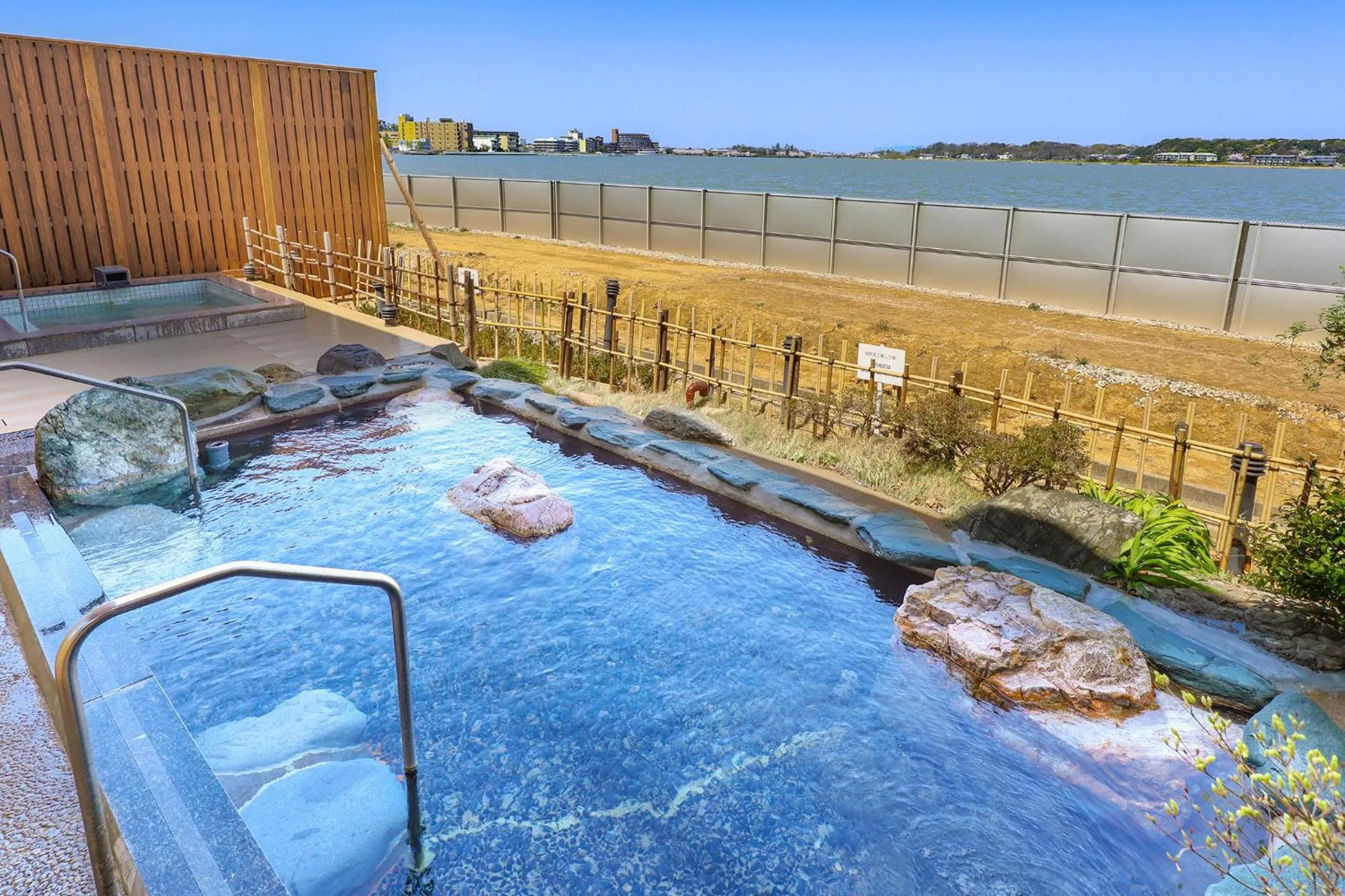 Open Air Bath in Ooedo Onsen Monogatari Nagayama