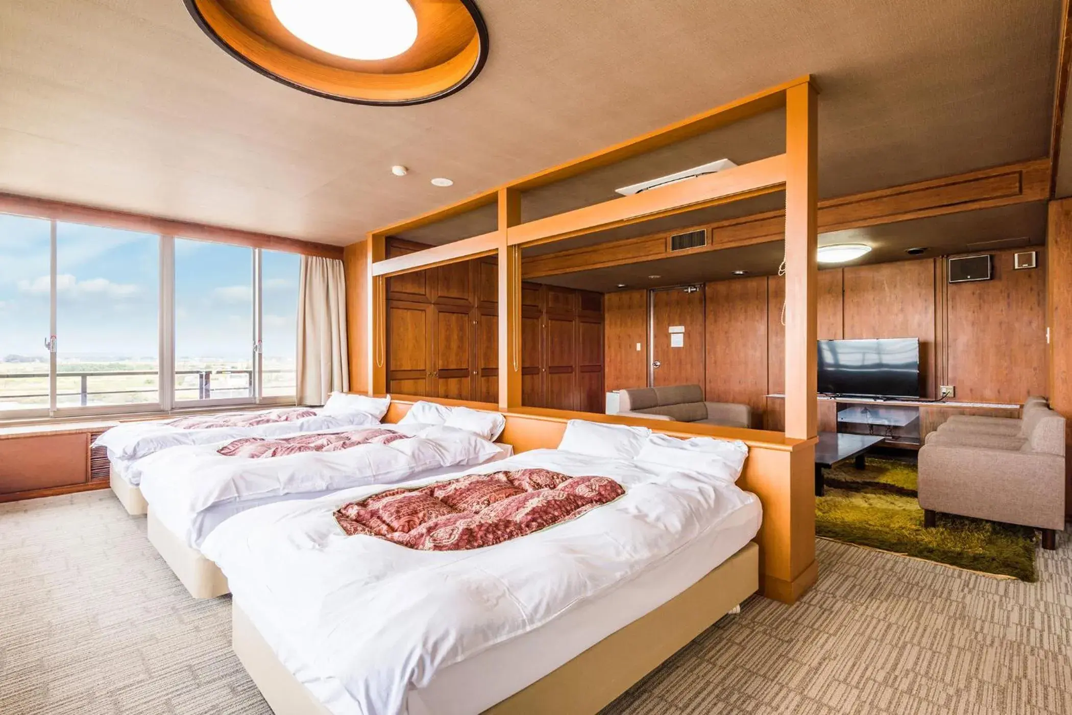 Suite Room with 6 Beds - Indoor Bath - Non-Smoking in Ooedo Onsen Monogatari Nagayama Suite Room with 6 Beds - Indoor Bath - Non-Smoking in Ooedo Onsen Monogatari Nagayama