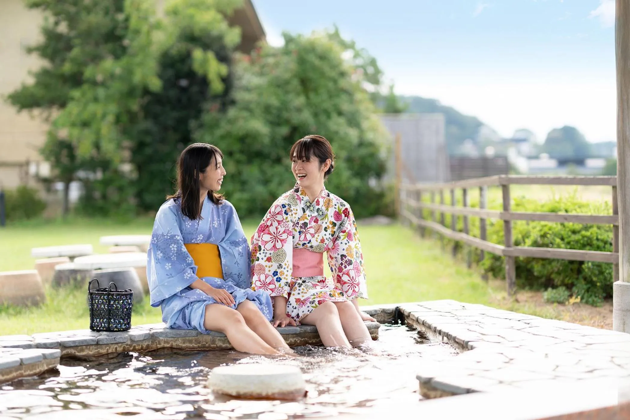 Area and facilities in Ooedo Onsen Monogatari Nagayama