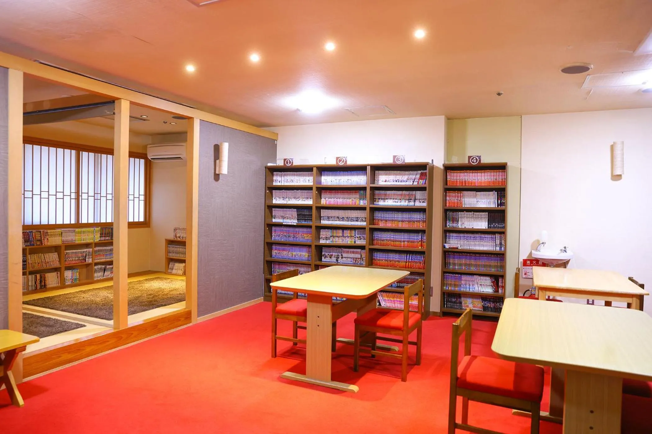 Area and facilities in Ooedo Onsen Monogatari Nagayama