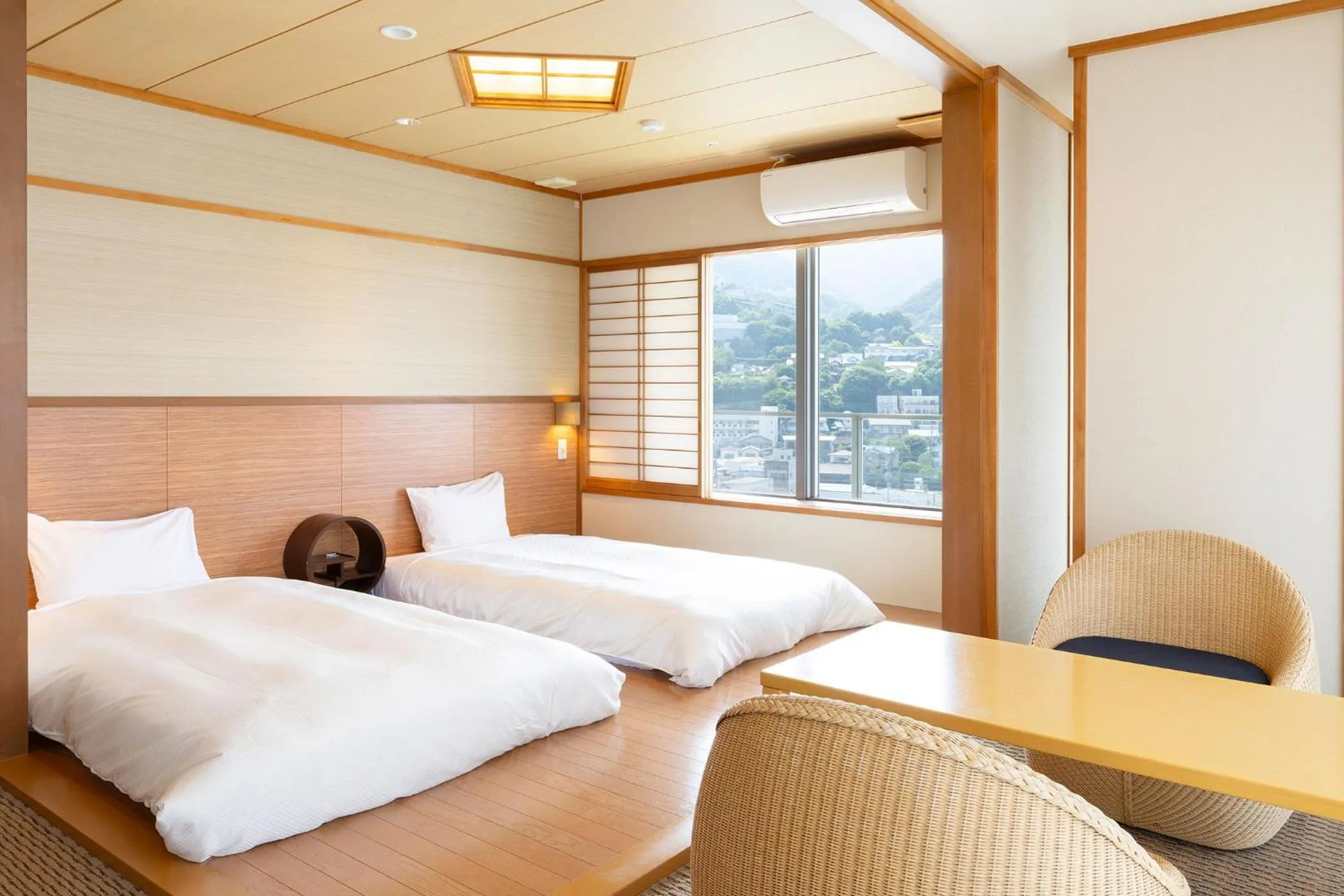 Photo of the whole room, Bed in Ooedo Onsen Monogatari Premium Ito Hotel New Okabe