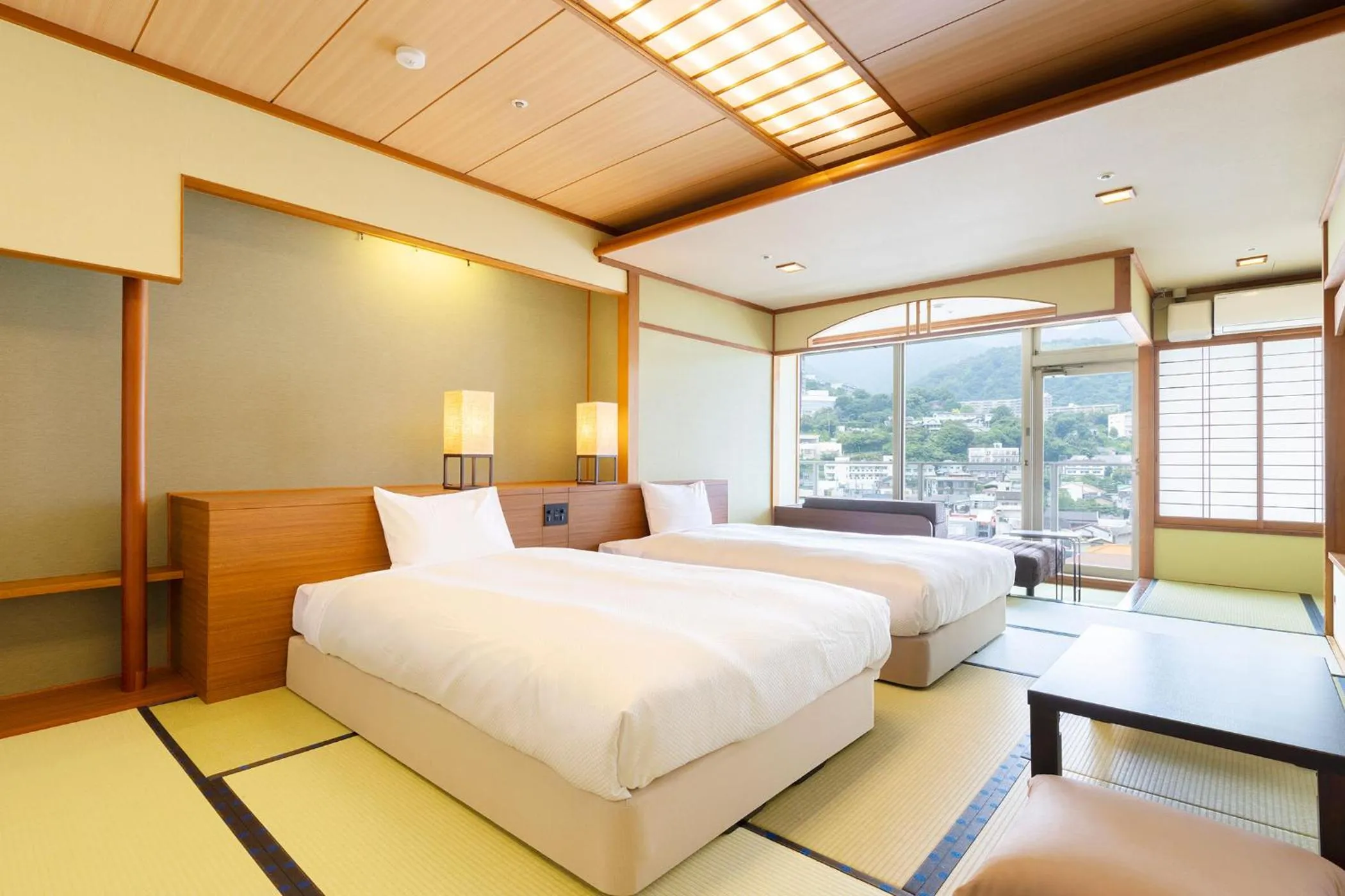 Photo of the whole room, Bed in Ooedo Onsen Monogatari Premium Ito Hotel New Okabe