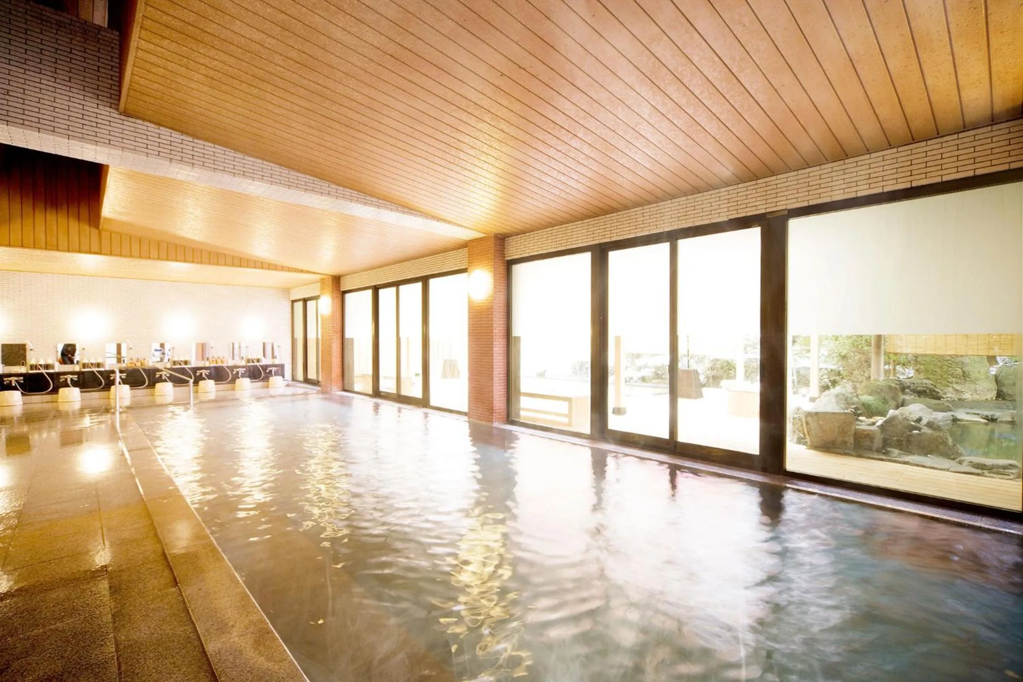 Public Bath in Ooedo Onsen Monogatari Awara