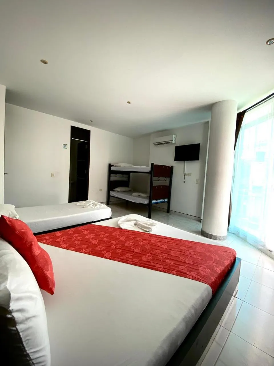 Bed in Hotel Suite Royal