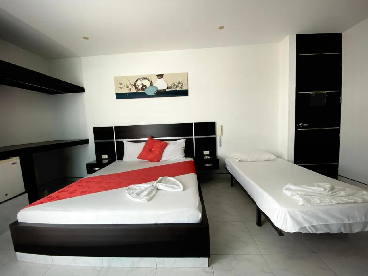 Bed in Hotel Suite Royal