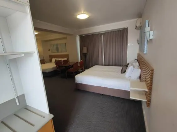 Bed in The Waverley International Hotel