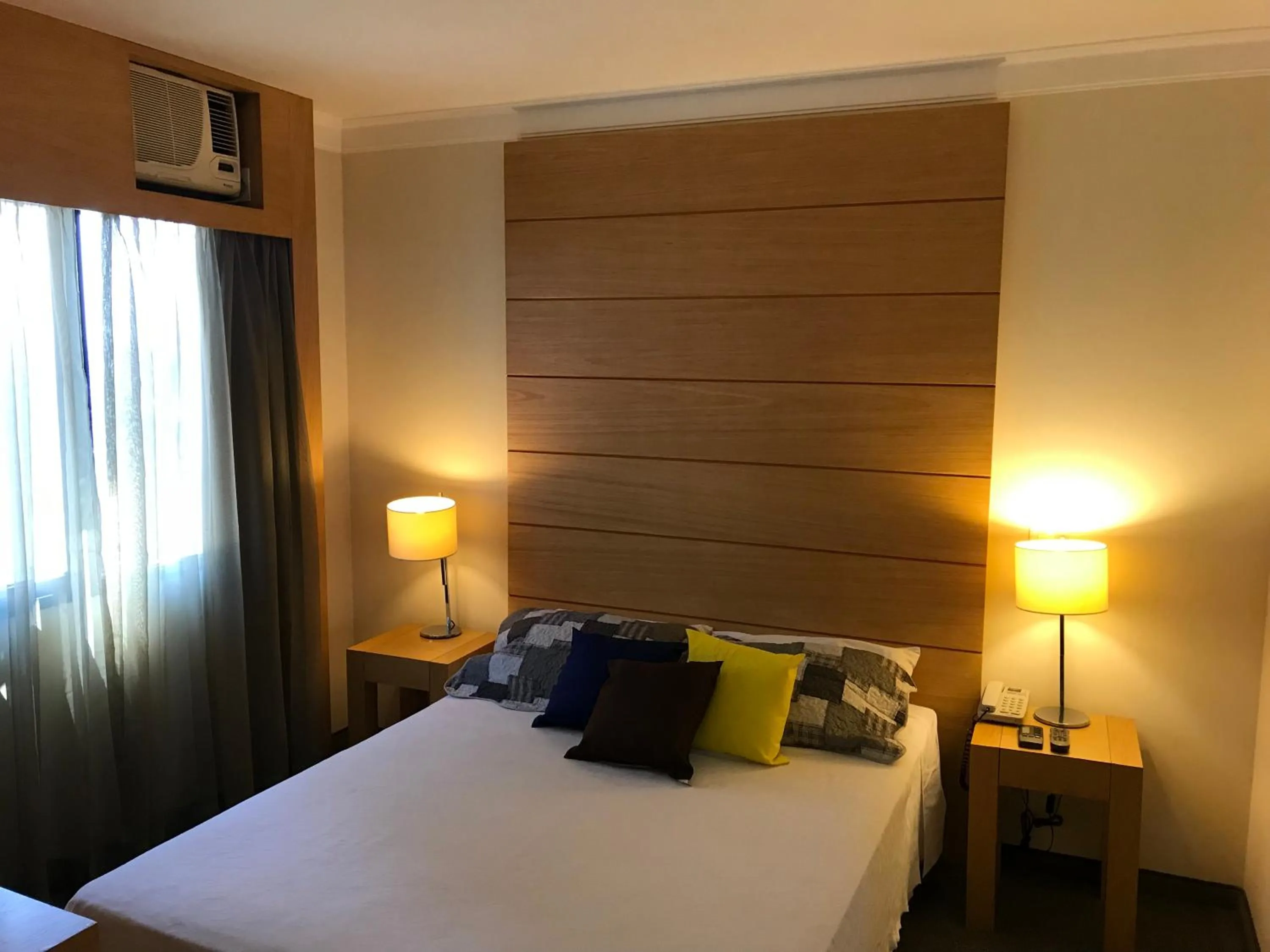 Bed in Charmoso Flat em frente ao Aeroporto de Congonhas