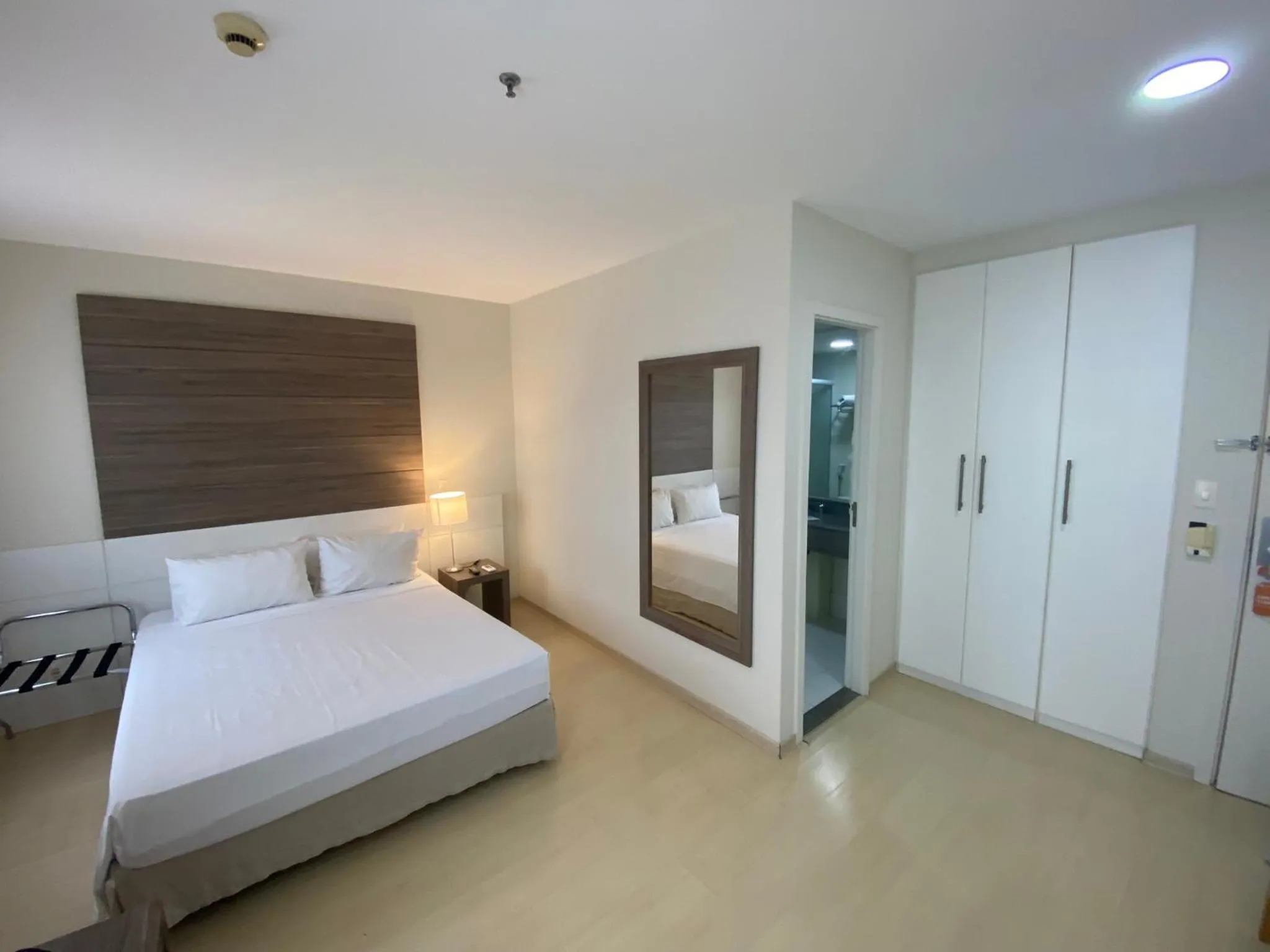 Bed in Charmoso Flat em frente ao Aeroporto de Congonhas