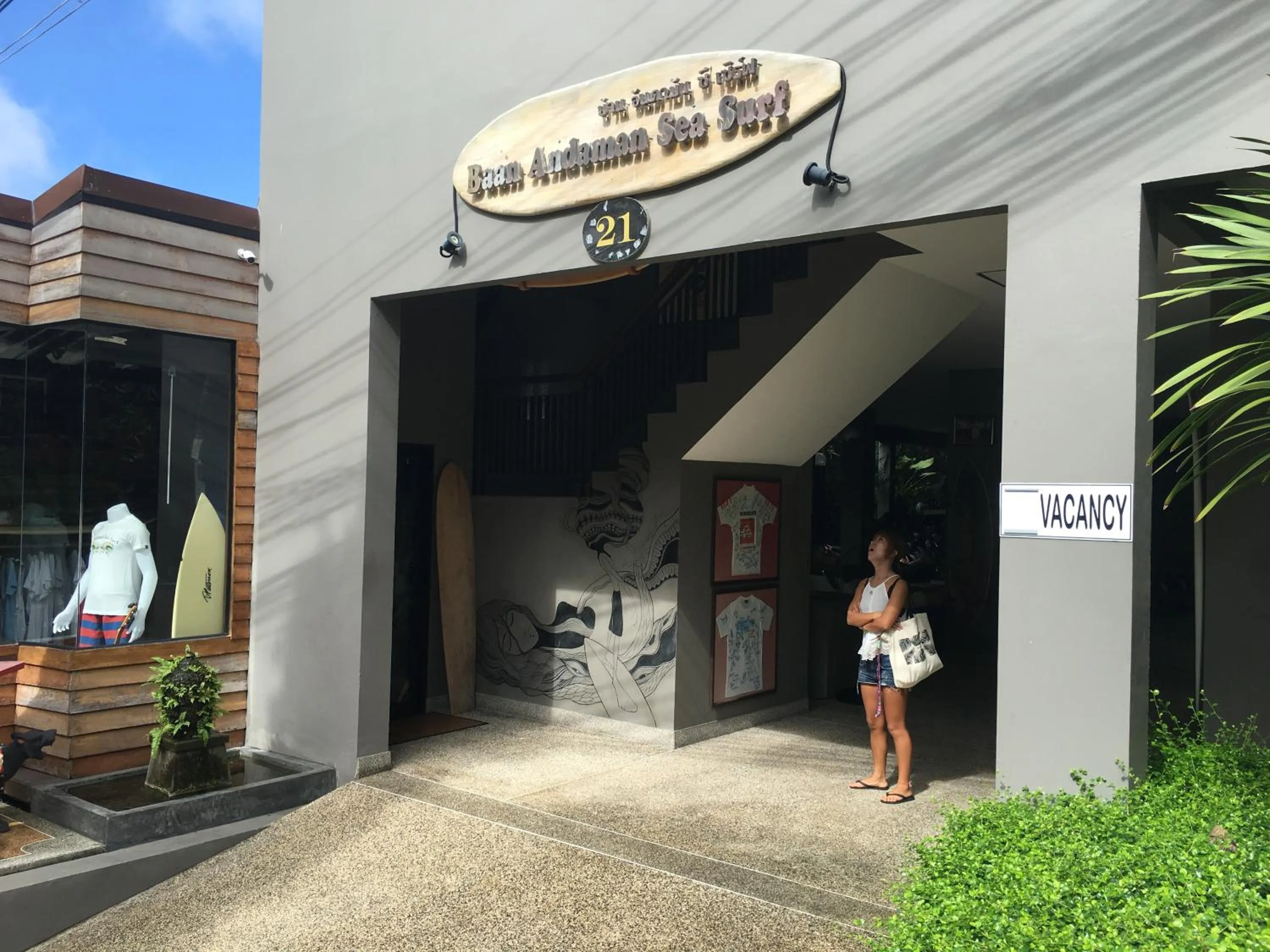 Facade/entrance in Baan Andaman Sea Surf