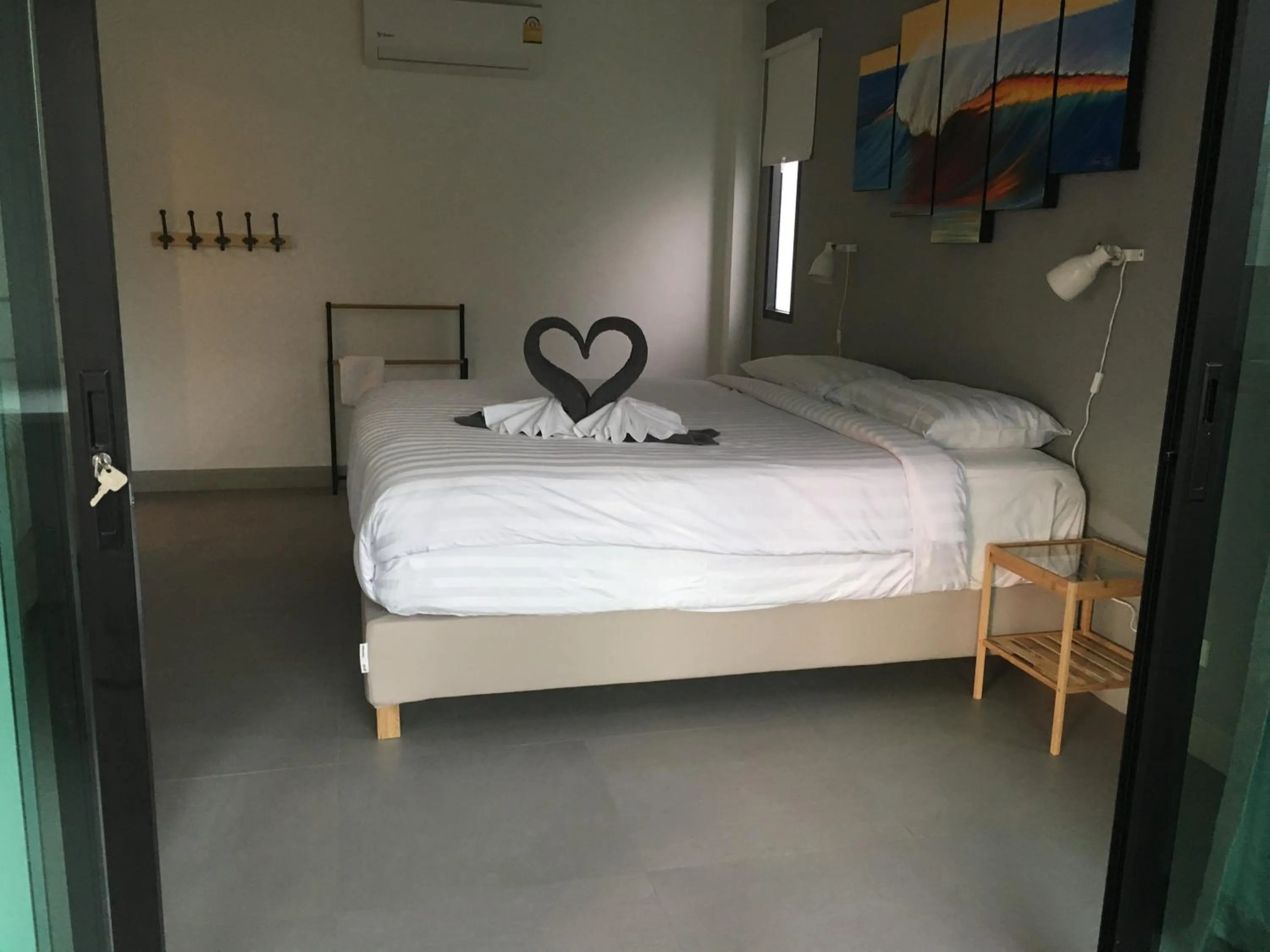 Bed in Baan Andaman Sea Surf