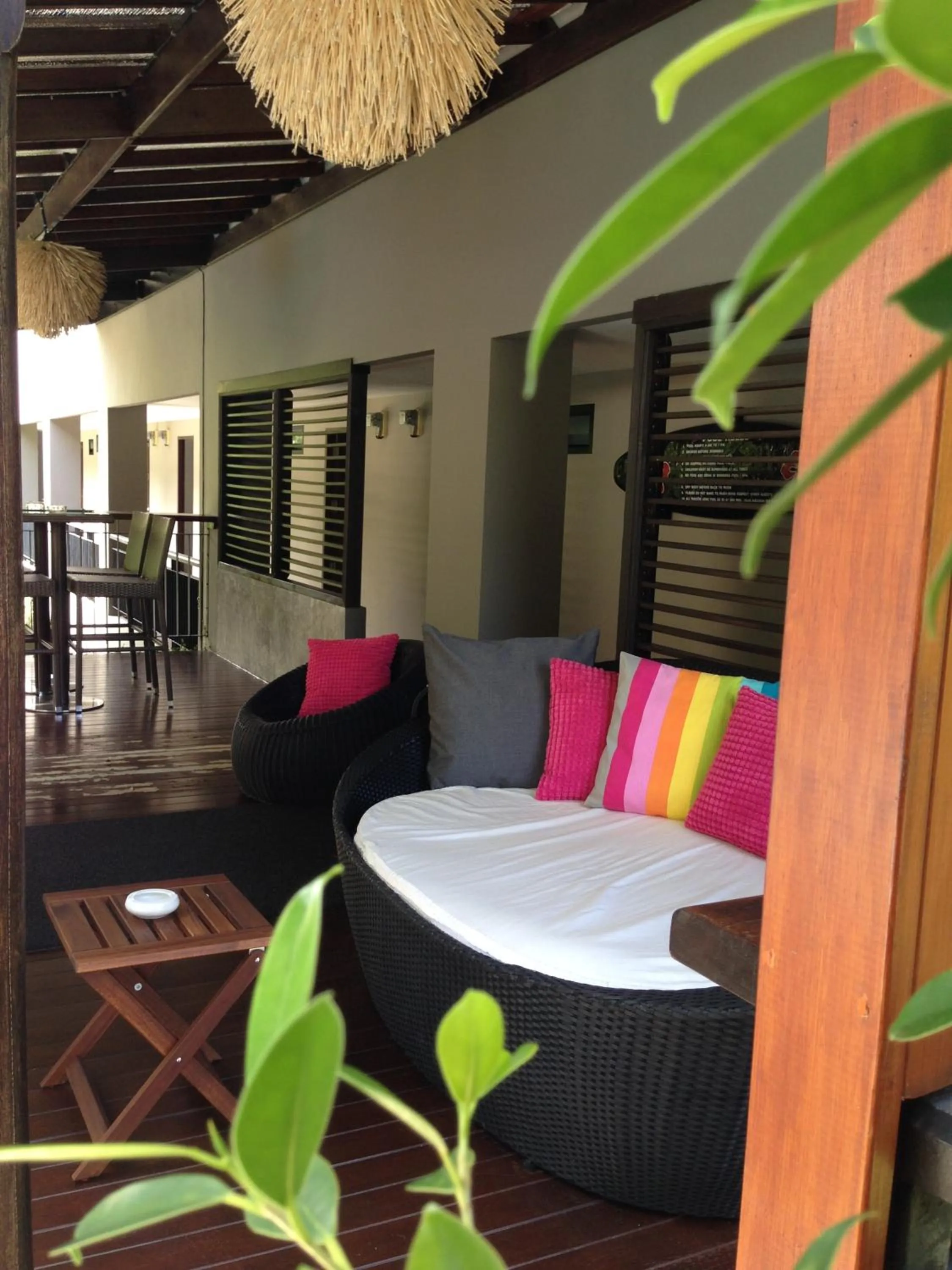 Seating area in Baan Andaman Sea Surf