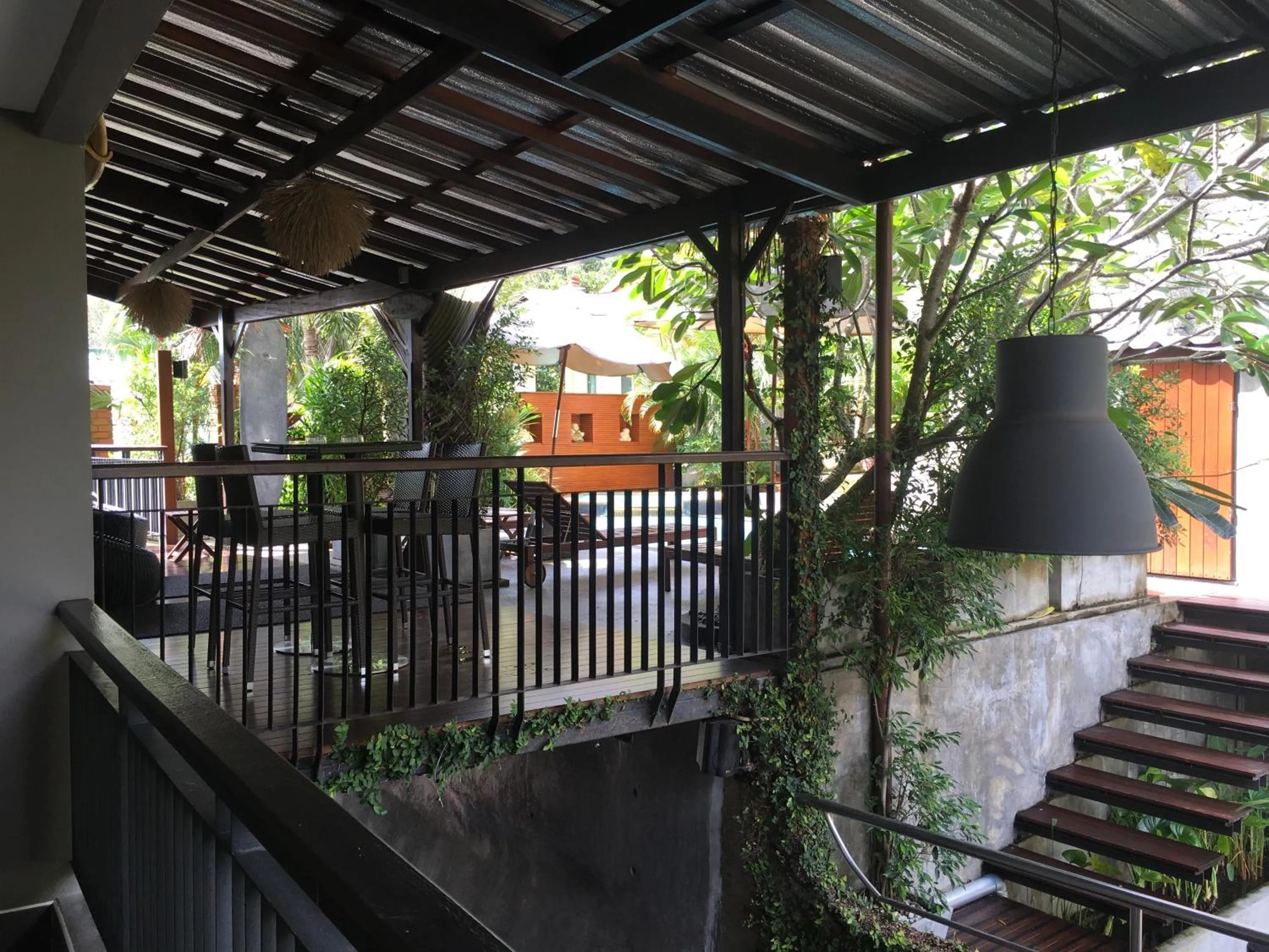 Garden in Baan Andaman Sea Surf