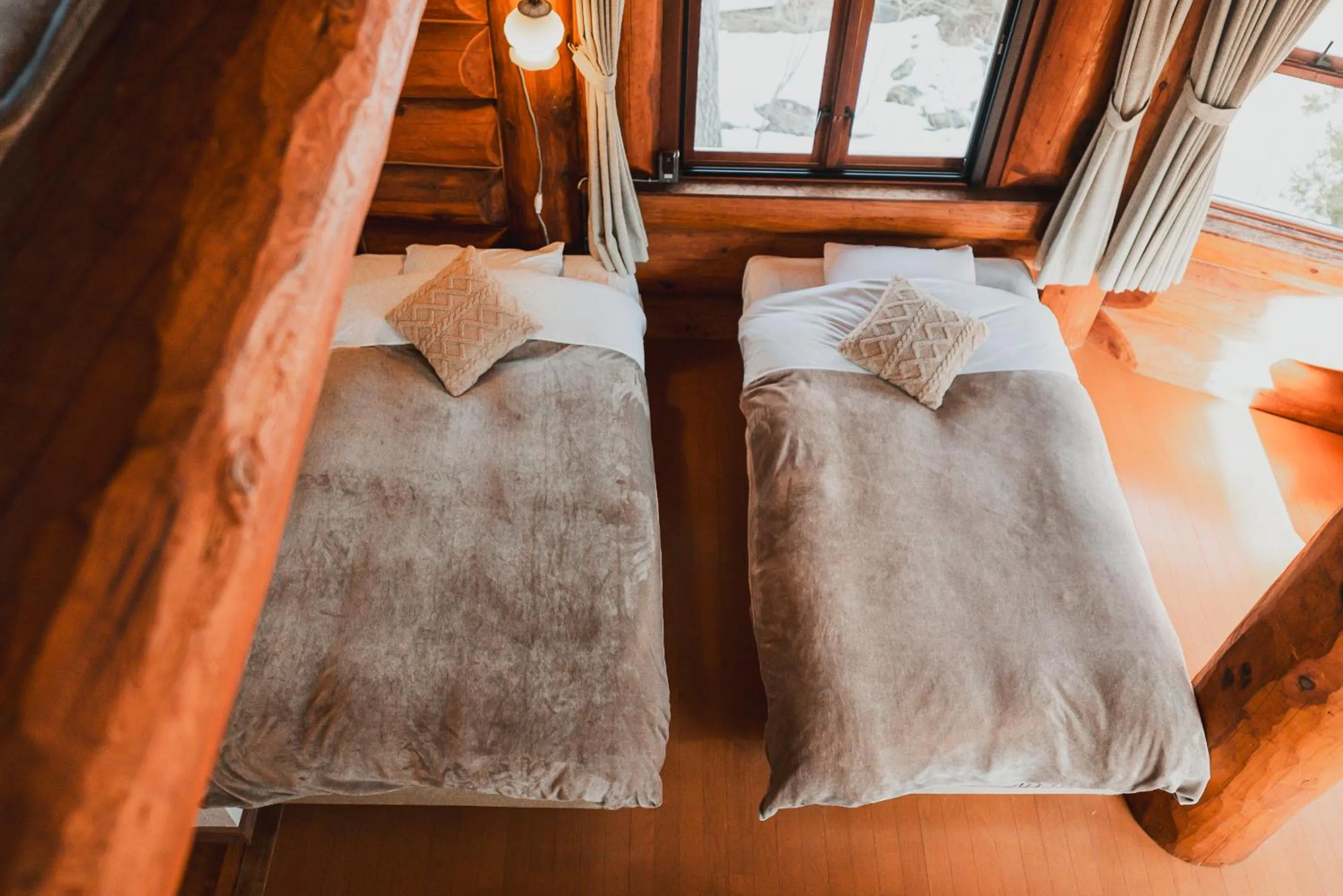 Photo of the whole room, Bed in Hakuba Brownie Cottages