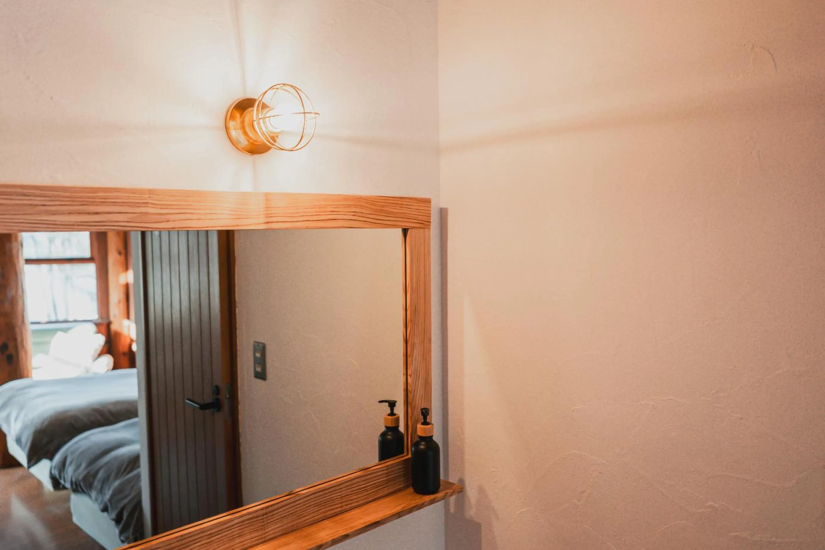 Photo of the whole room, Bed in Hakuba Brownie Cottages