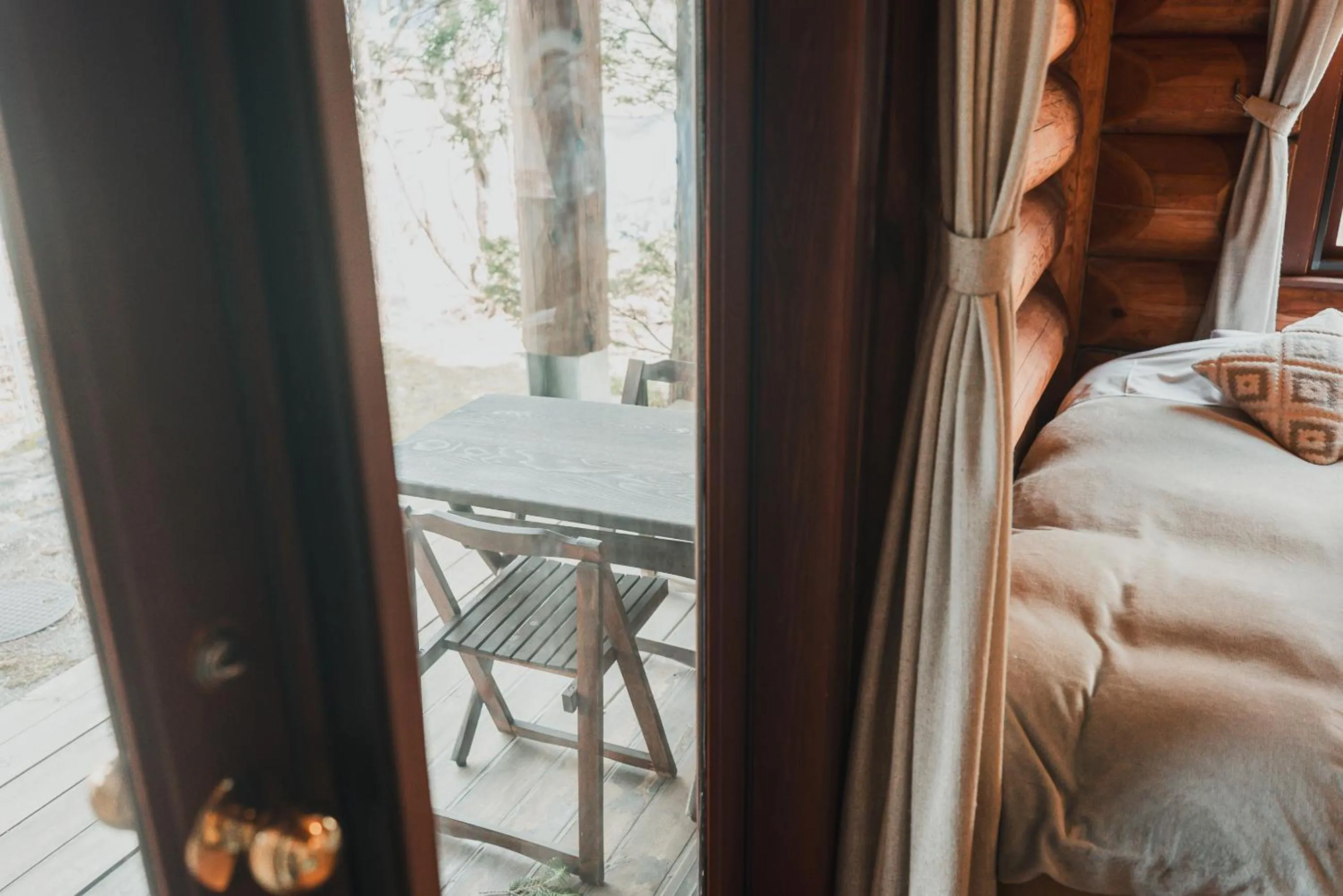 Photo of the whole room, Bed in Hakuba Brownie Cottages